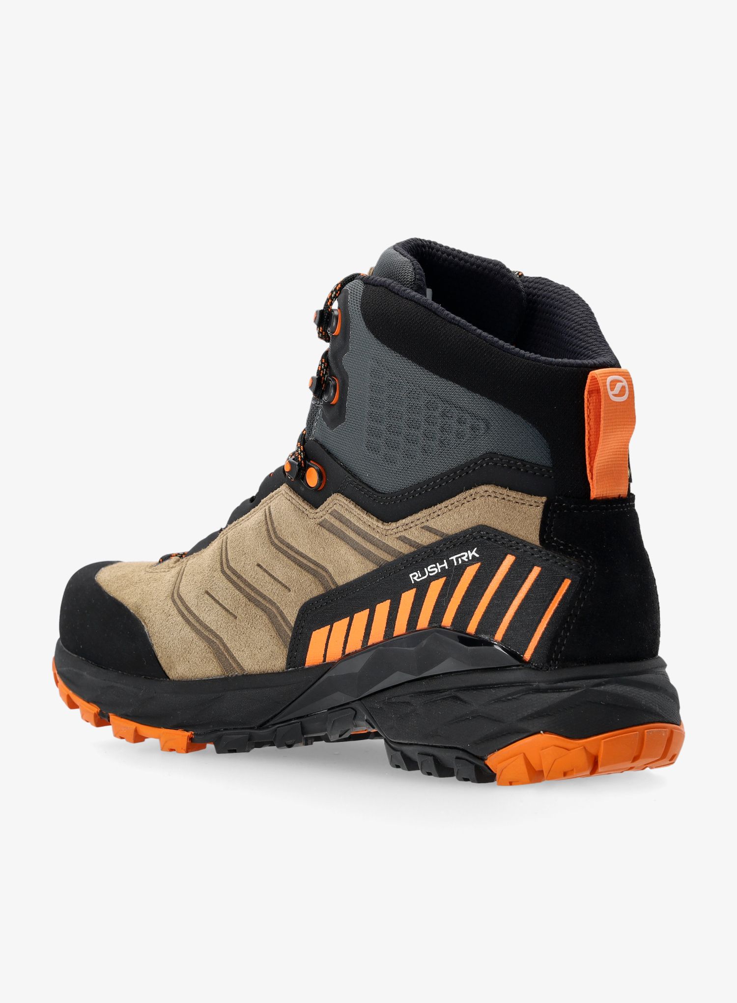 Treking čevlji visoki Scarpa Rush TRK GTX - desert/mango