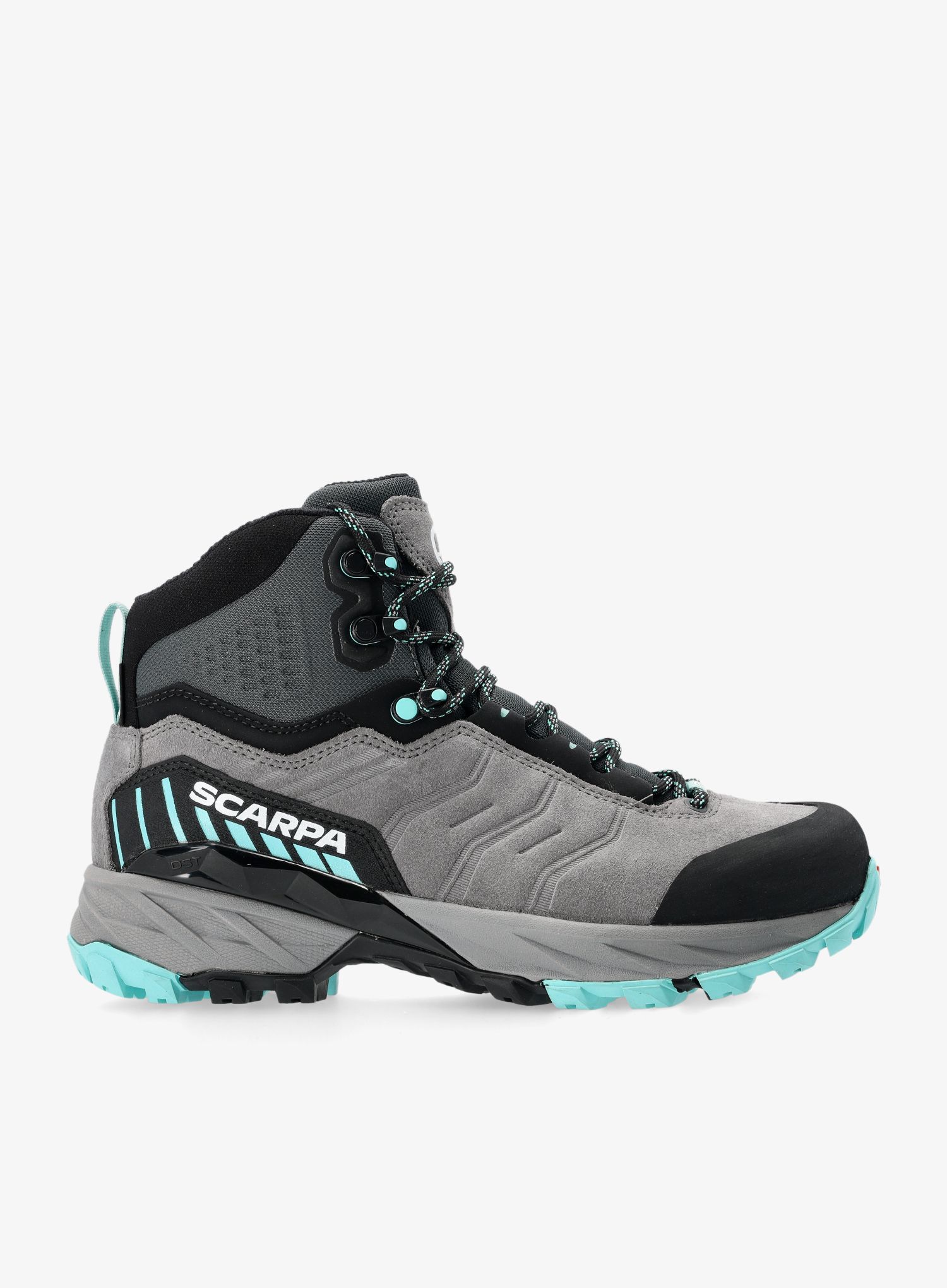 Ženski GORE-TEX čevlji Scarpa Rush TRK GTX - midgray/aqua/aqua
