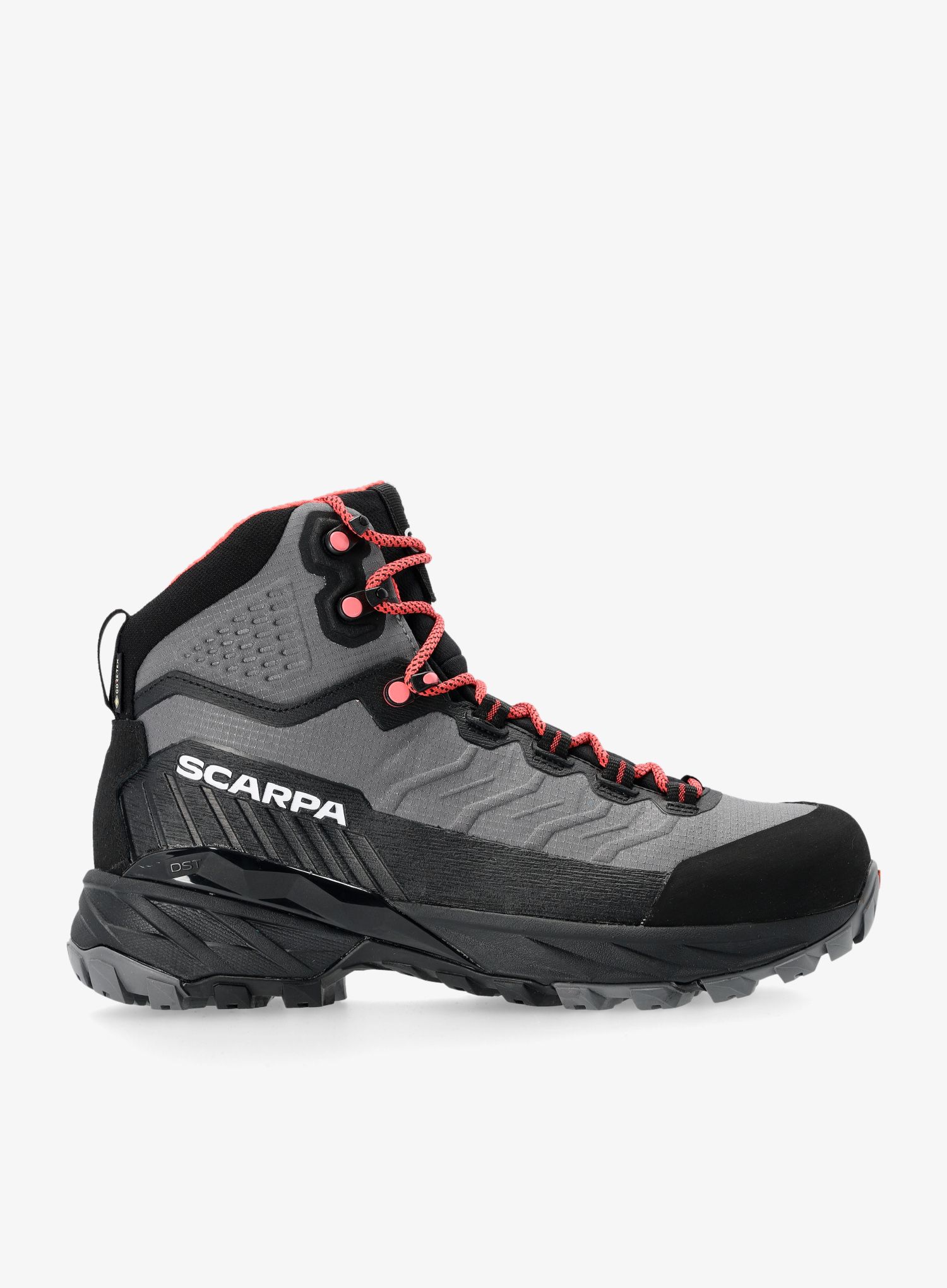 Ženski treking čevlji visoki Scarpa Rush TRK LT GTX - gray/coral