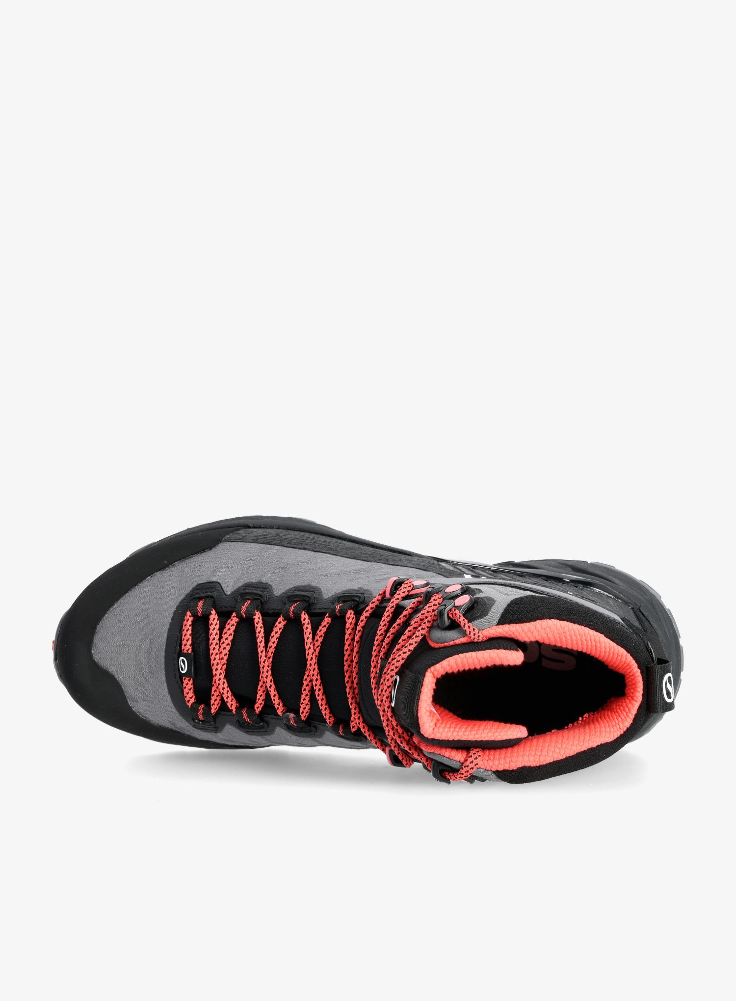 Ženski treking čevlji visoki Scarpa Rush TRK LT GTX - gray/coral