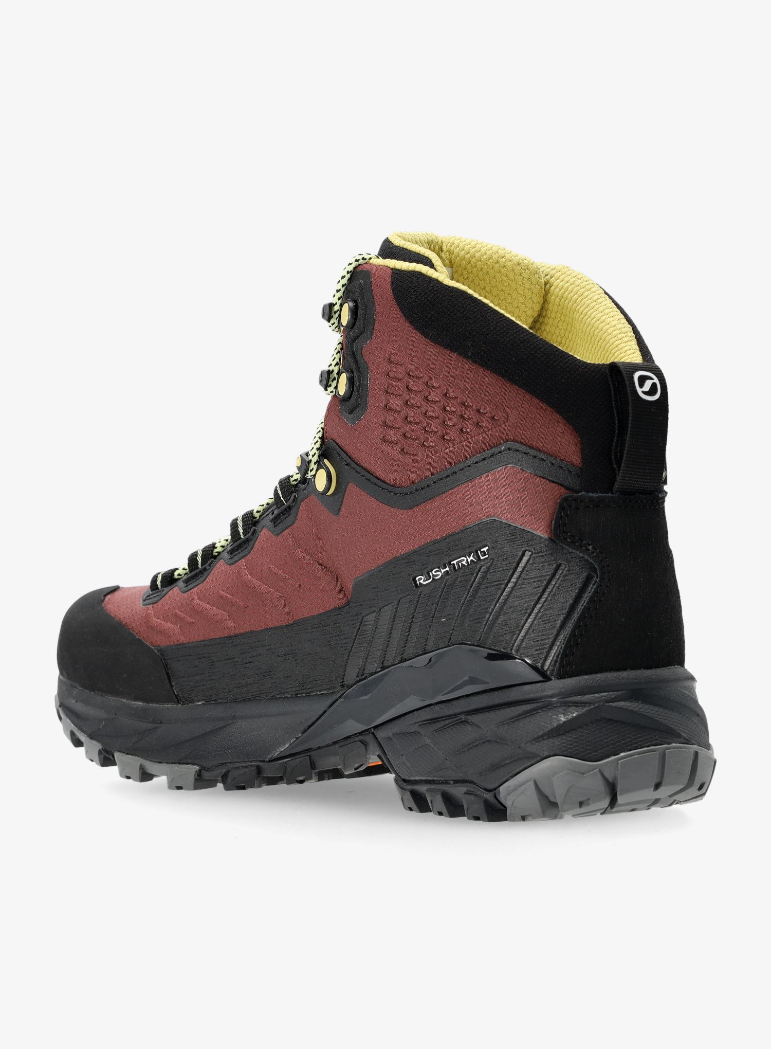 Ženski treking čevlji visoki Scarpa Rush TRK LT GTX - russet brown/cream