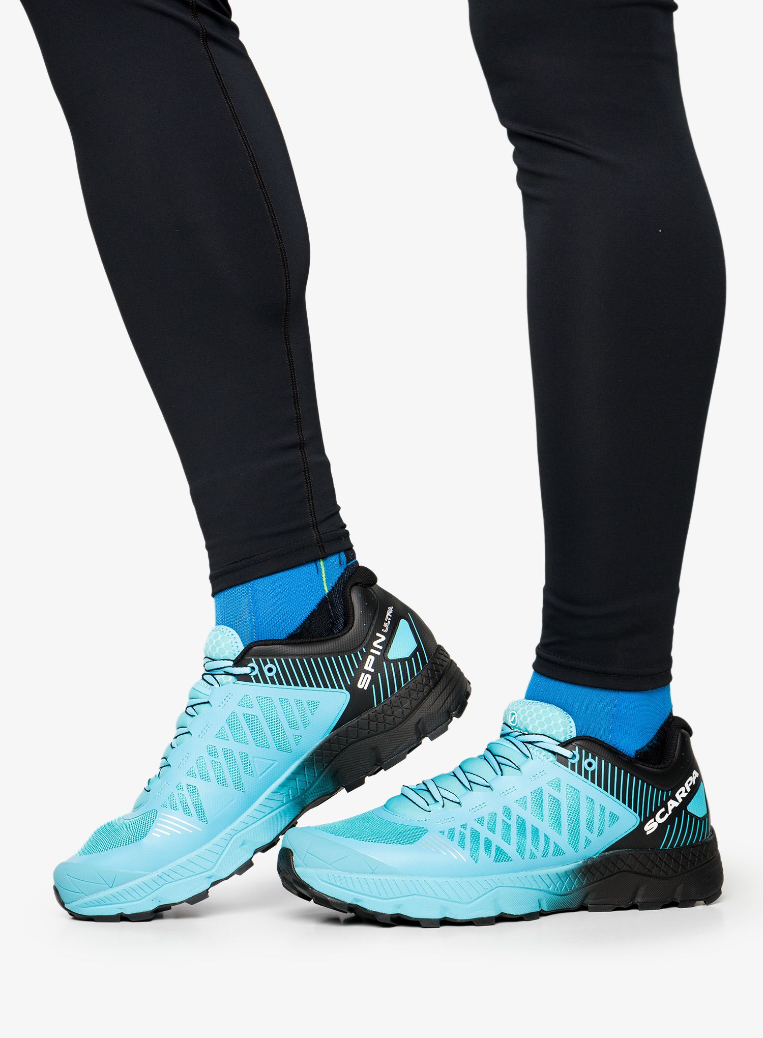 Trail tekaški čevlji Scarpa Spin Ultra - azure/blk