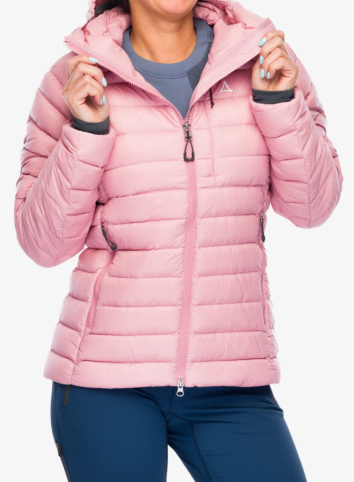 Ženska puhovka Schoffel Down Jacket Silvretta - viola