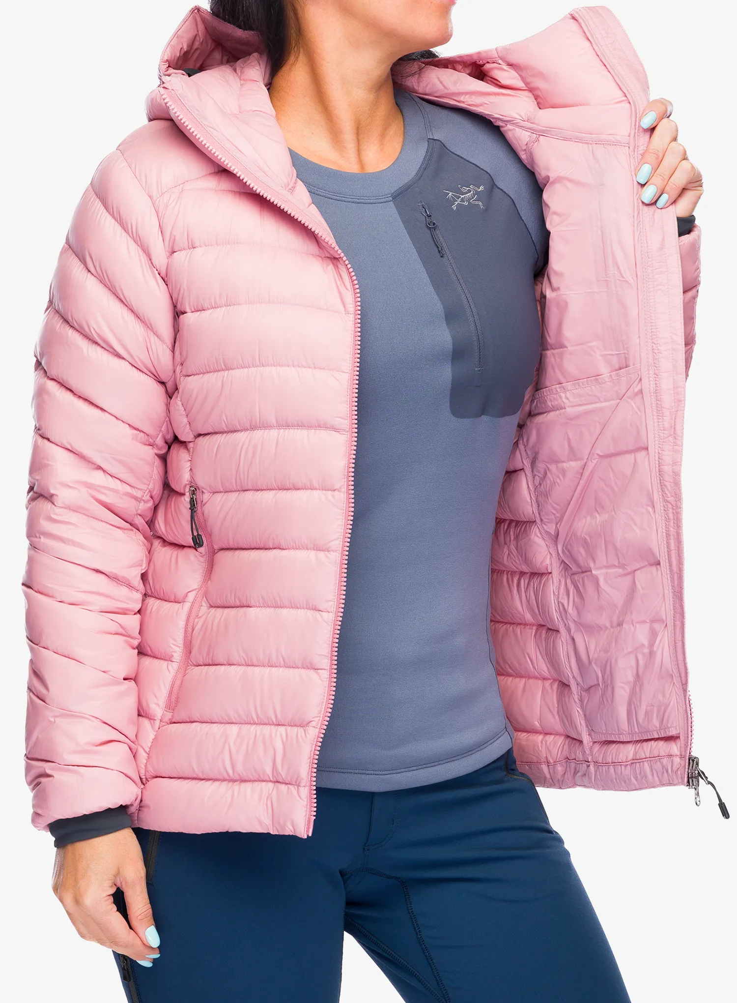Ženska puhovka Schoffel Down Jacket Silvretta - viola