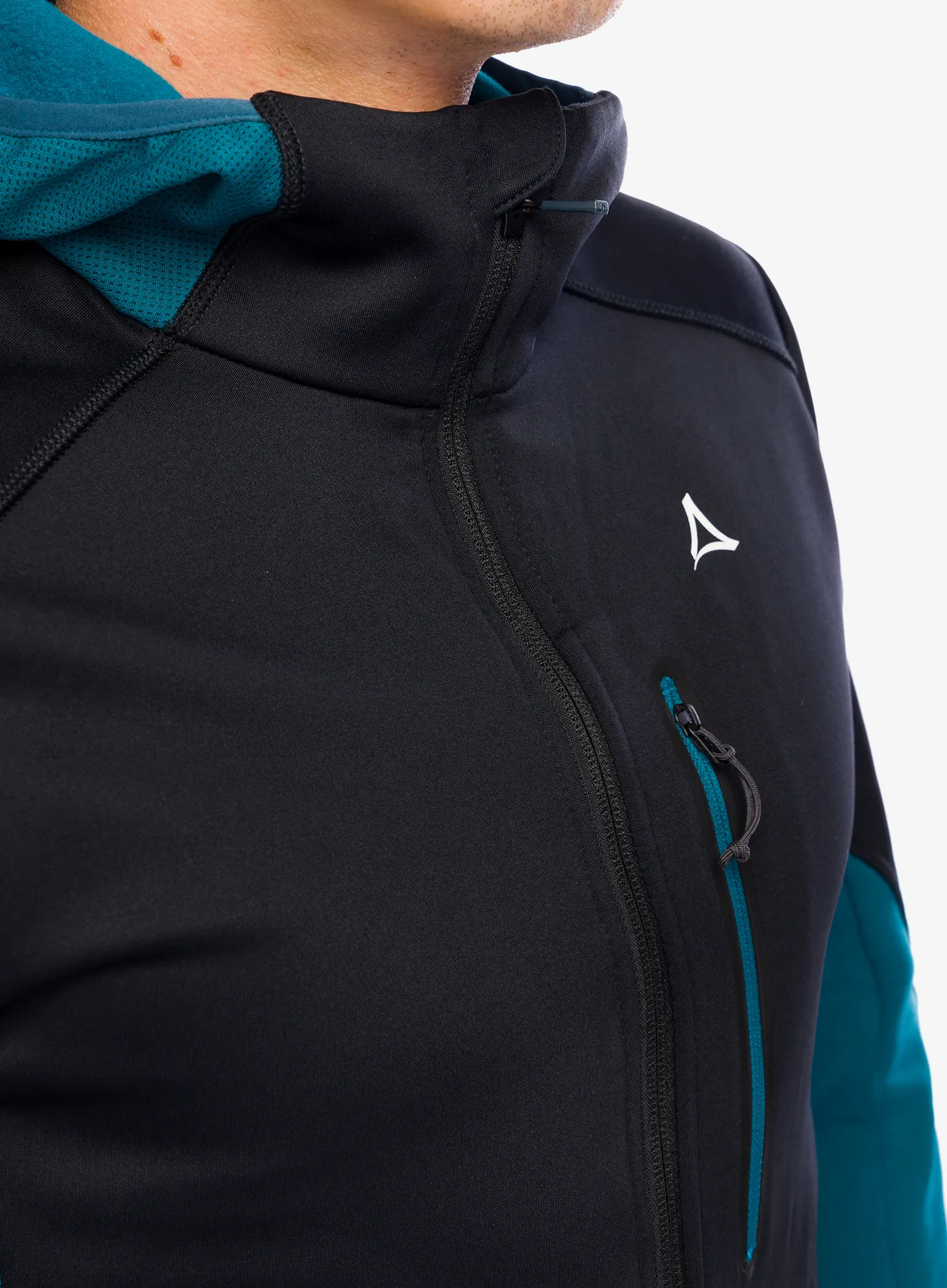 Jopica s kapuco Schoffel Fleece Hoody Lodron - black