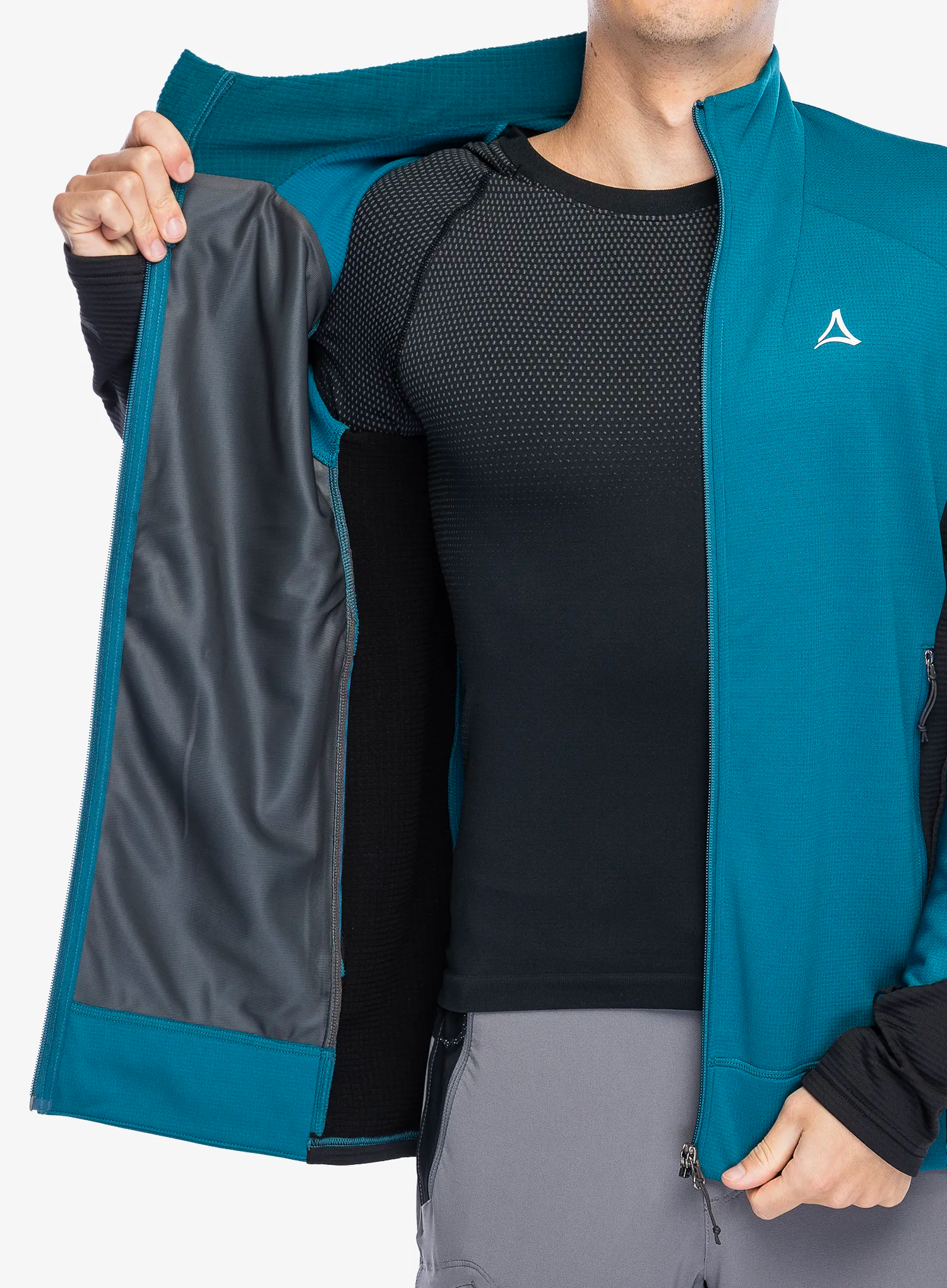 Flis Schoffel Fleece Jk Style Tiefen - quartz