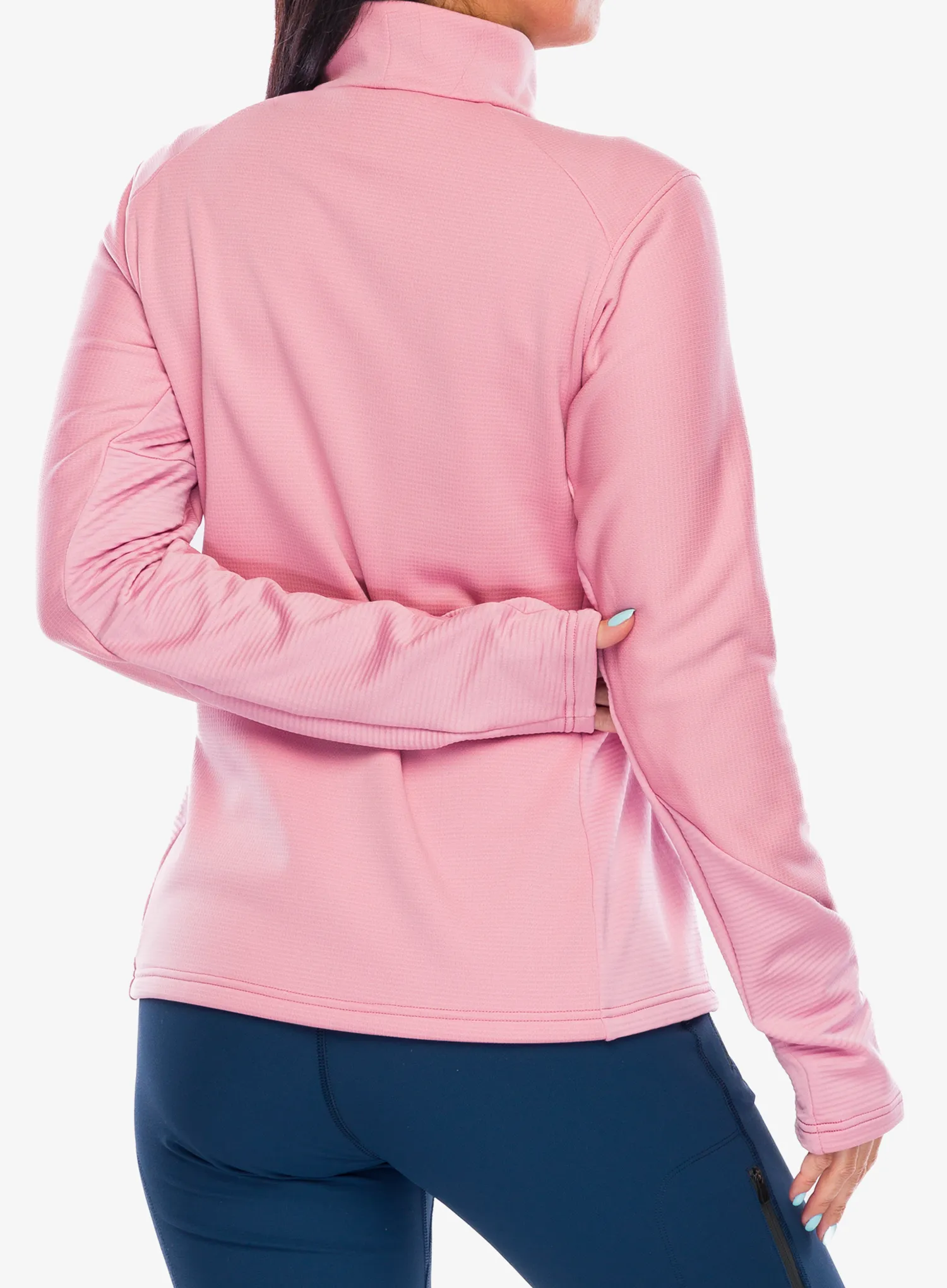 Ženska jopica z zadrgo Schoffel Fleece Style Tiefen - viola