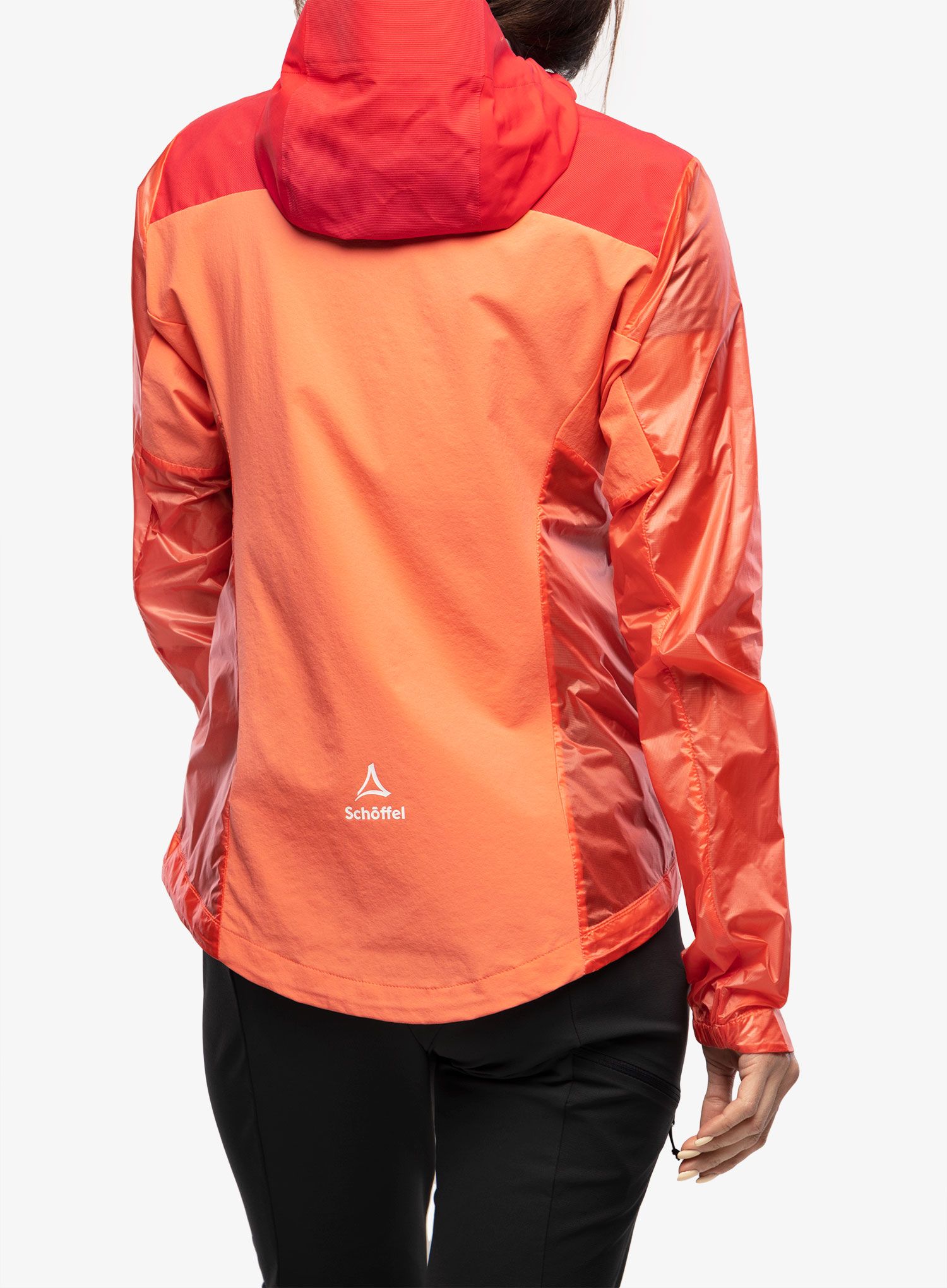 Ženska kolesarska jakna Schoffel Hybrid Jkt Flow Trail - georgia peach