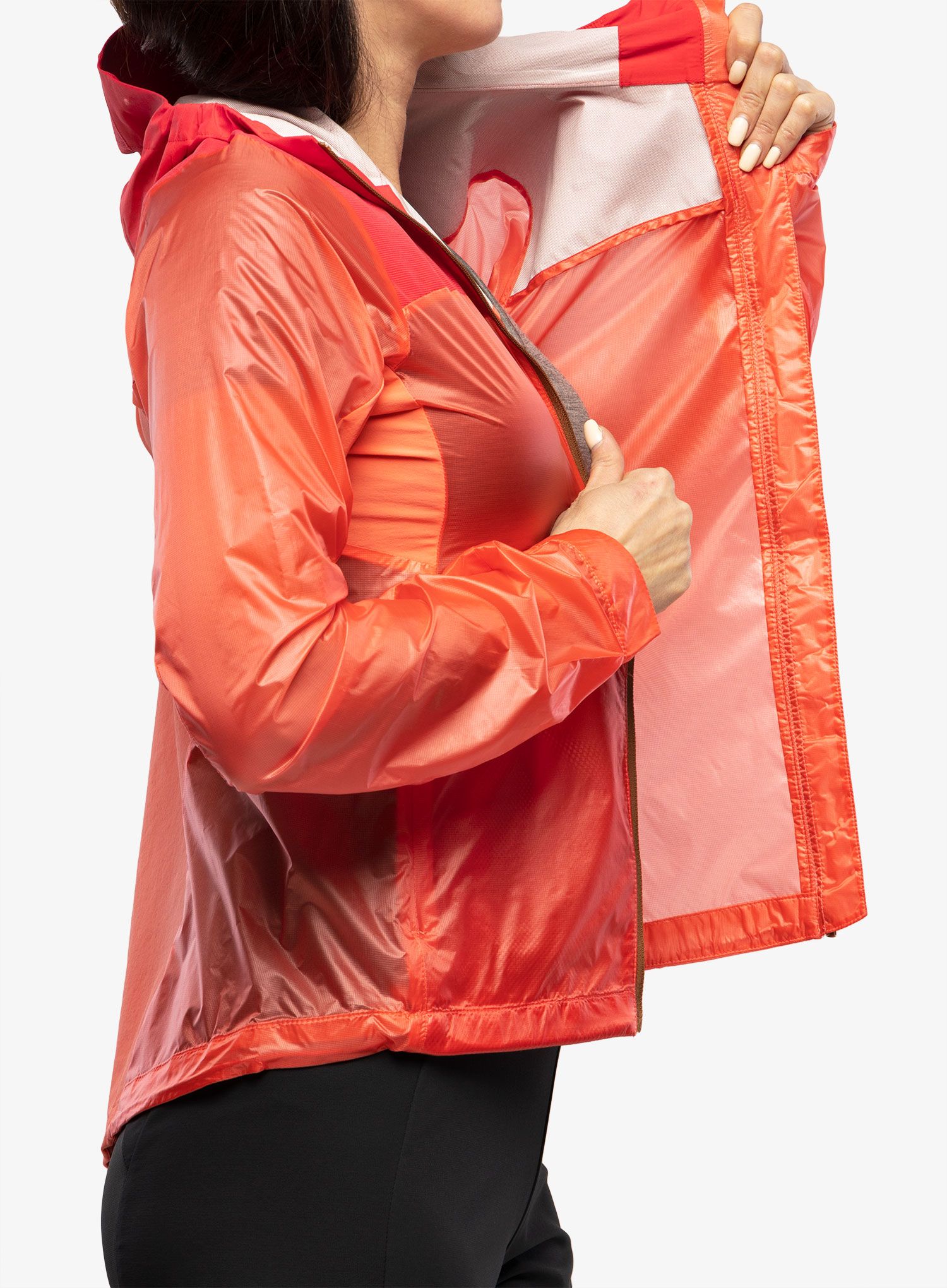 Ženska kolesarska jakna Schoffel Hybrid Jkt Flow Trail - georgia peach