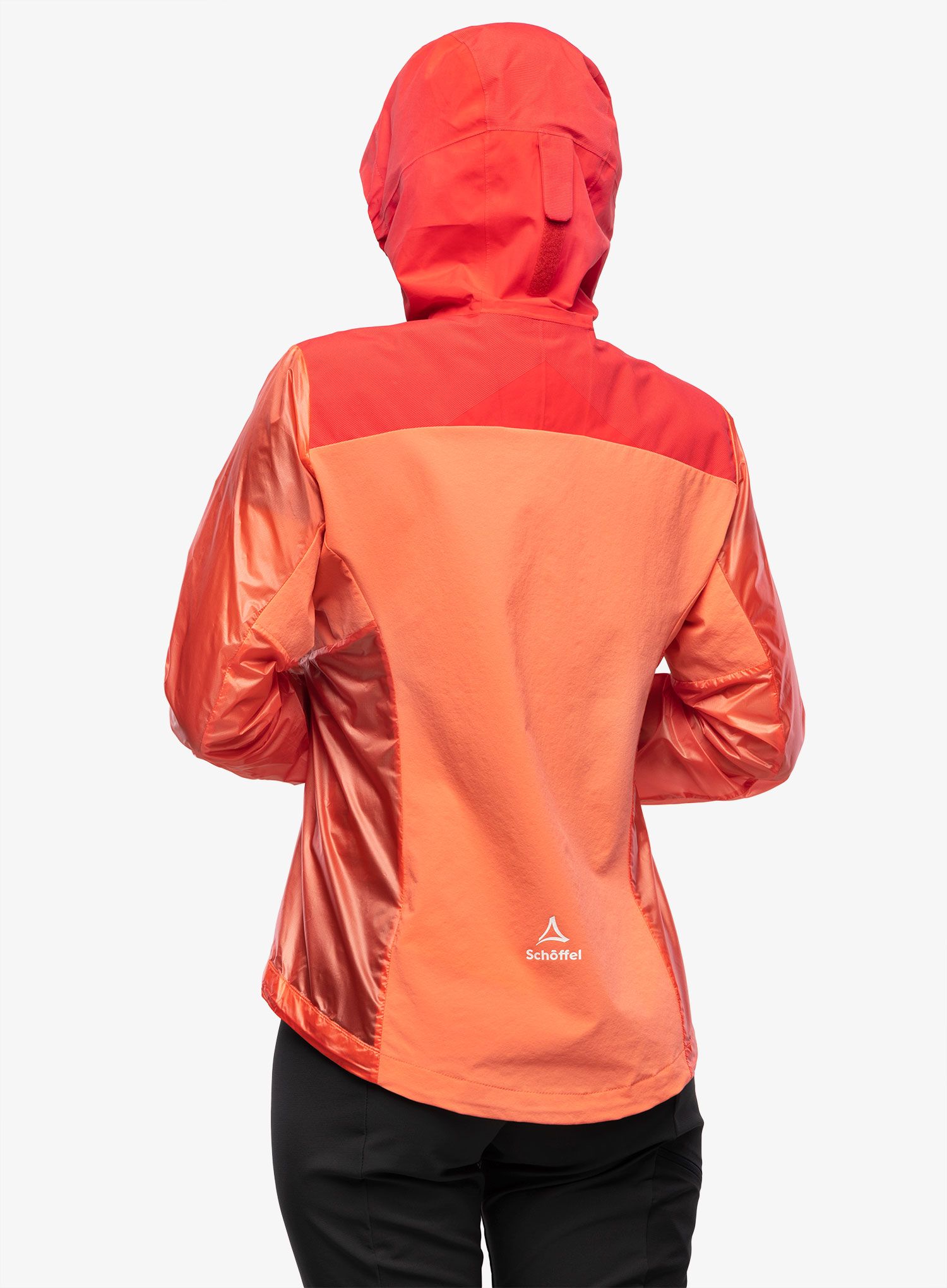 Ženska kolesarska jakna Schoffel Hybrid Jkt Flow Trail - georgia peach