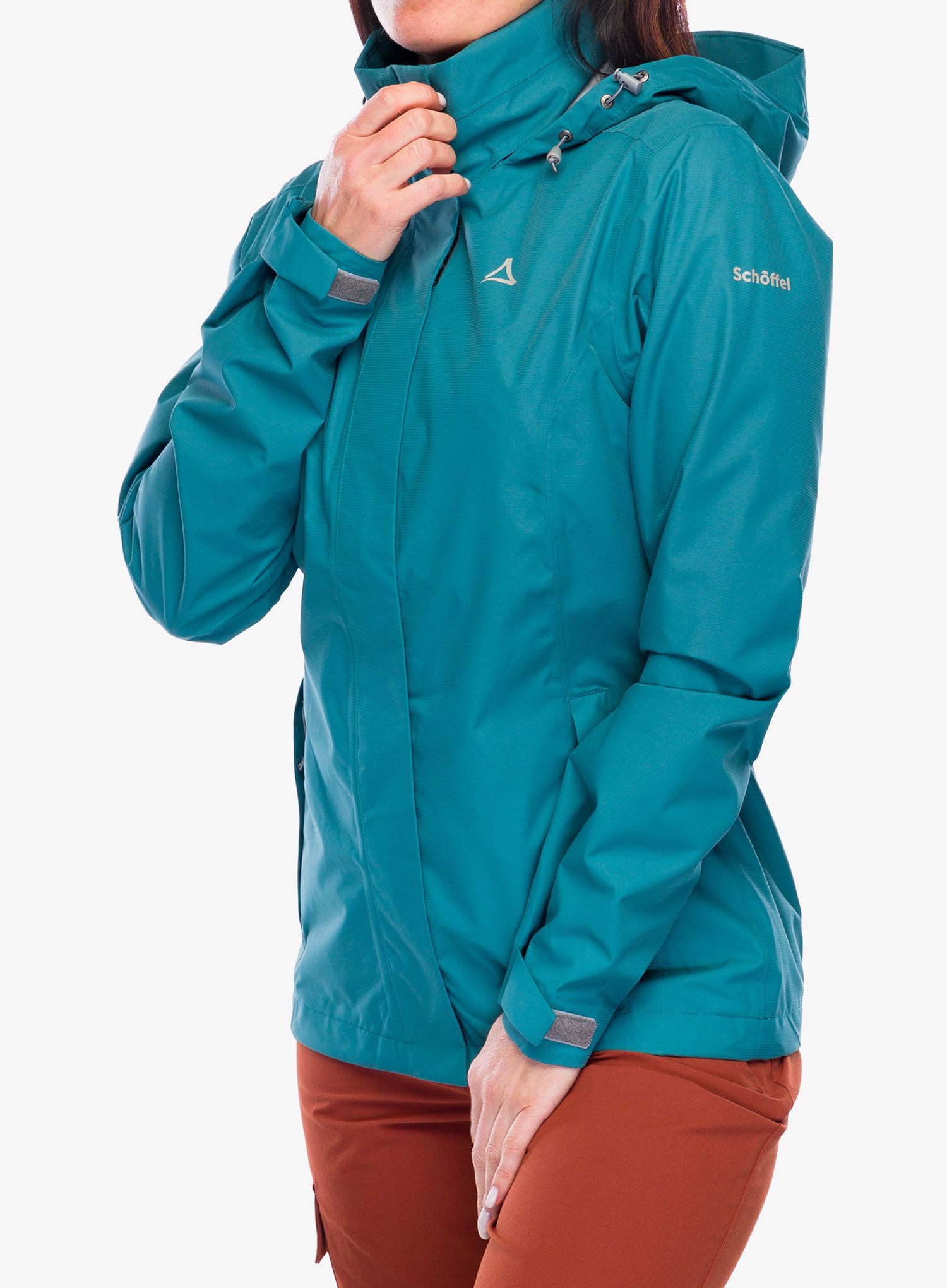 Ženska nepremočljiva jakna Schoffel Jacket Gmund - teal