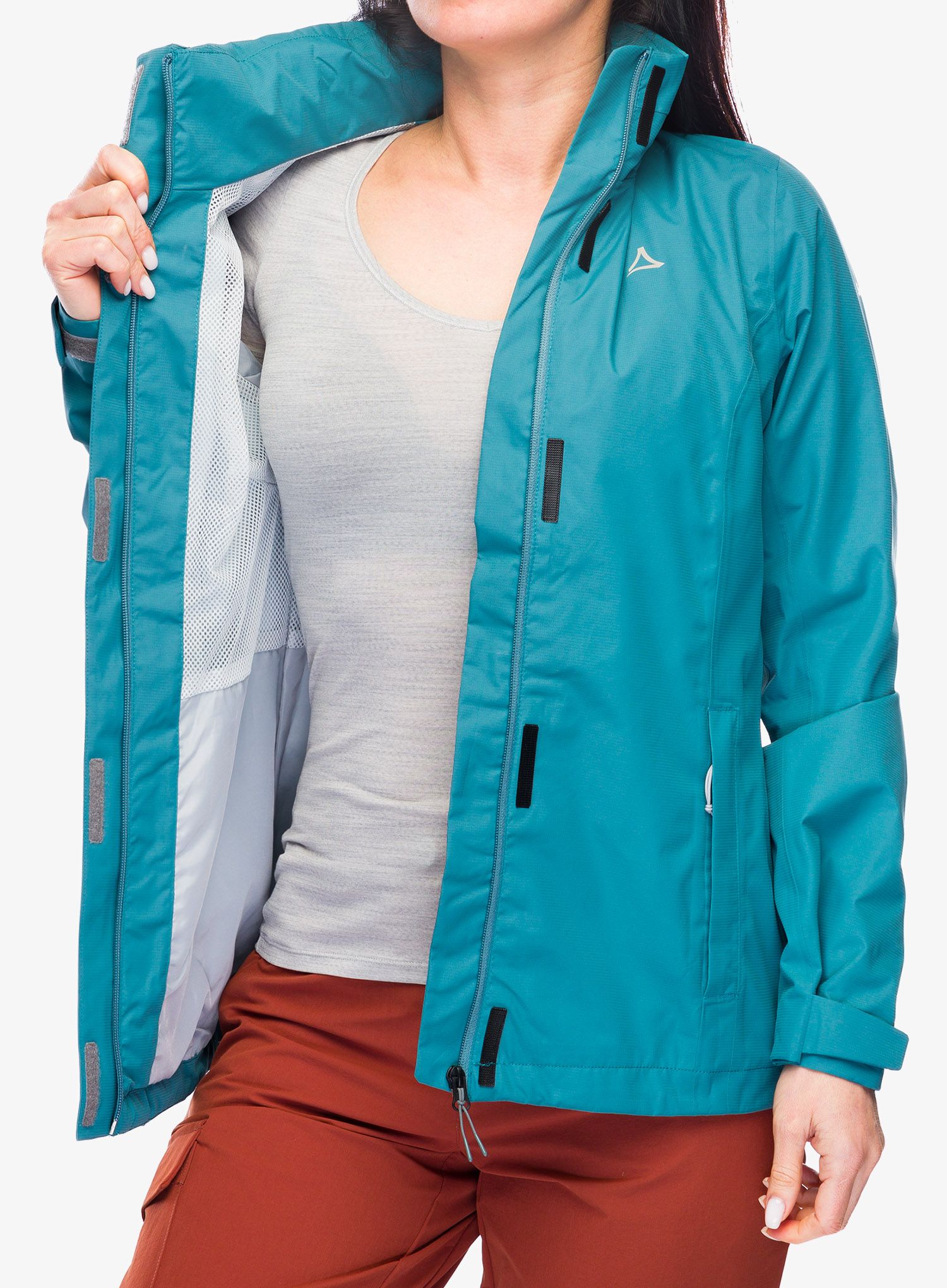 Ženska nepremočljiva jakna Schoffel Jacket Gmund - teal