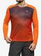 Jopa za kolesarjenje Schoffel Longsleeve Altitude - red orange