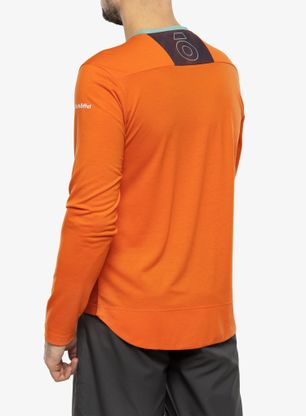 Jopa za kolesarjenje Schoffel Longsleeve Altitude - red orange