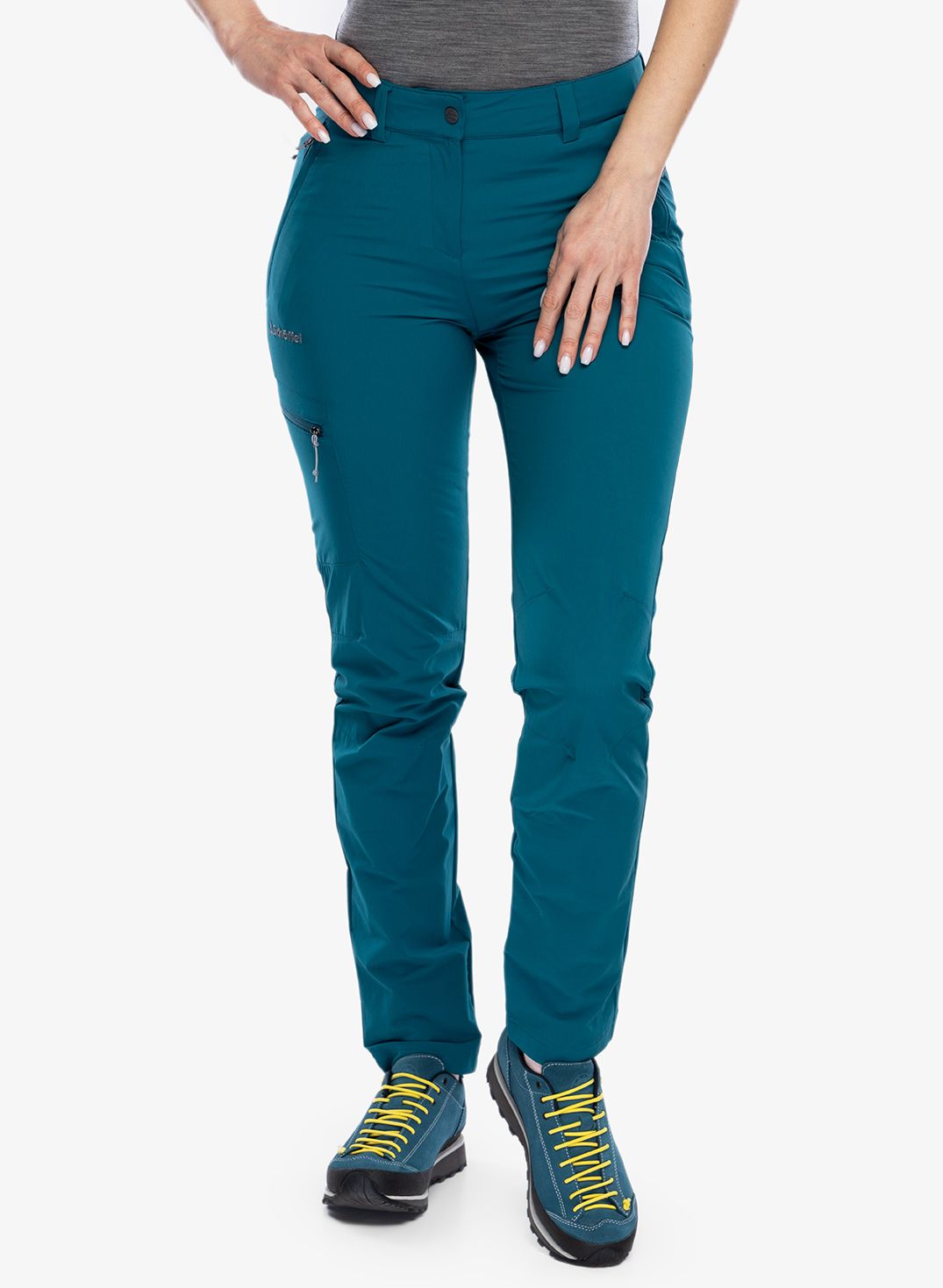 Ženske pohodniške hlače Schoffel Pants Ascona - quartz