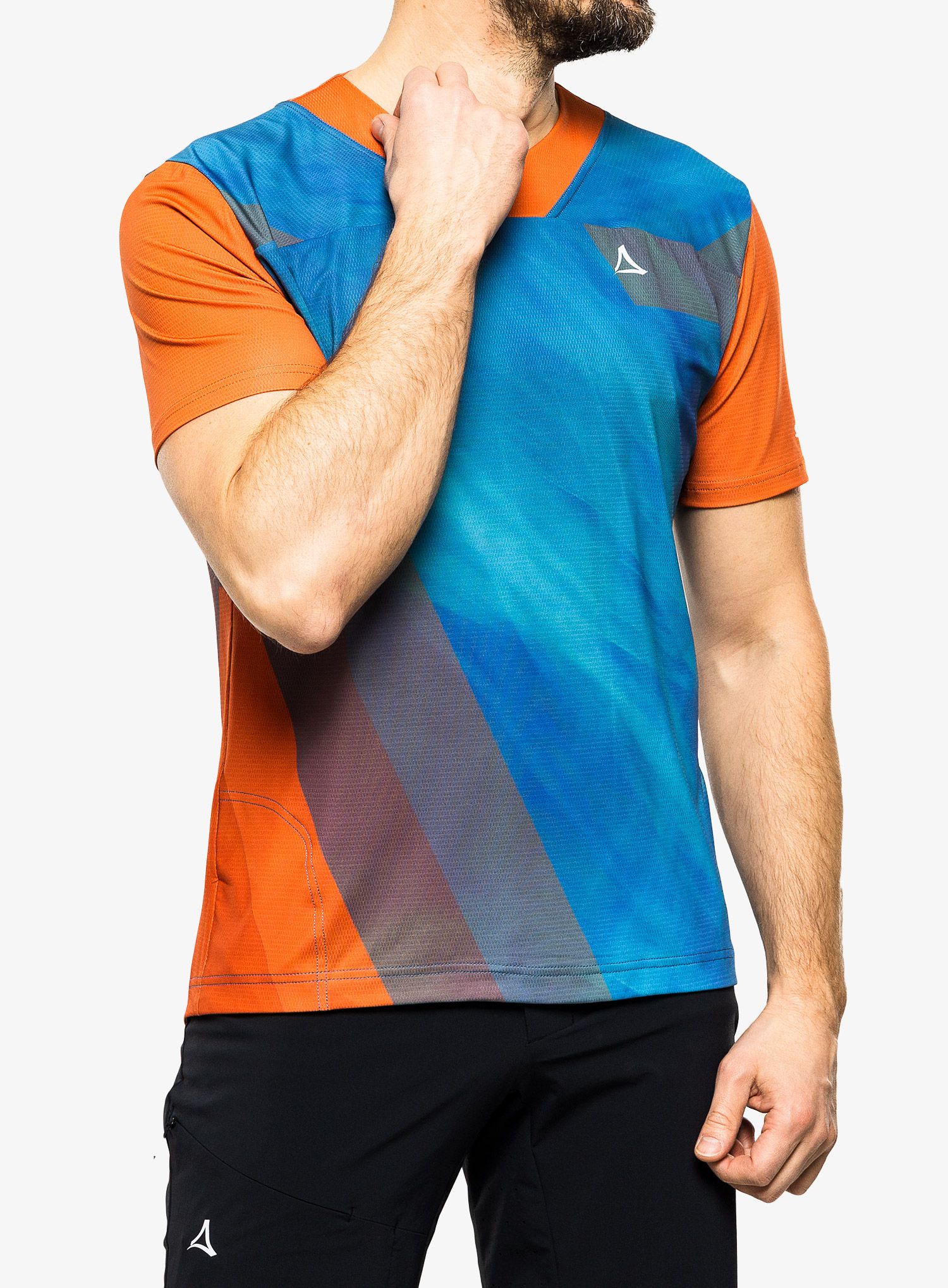 Moška kolesarska majica Schoffel Shirt Runcatrail - methyl blue