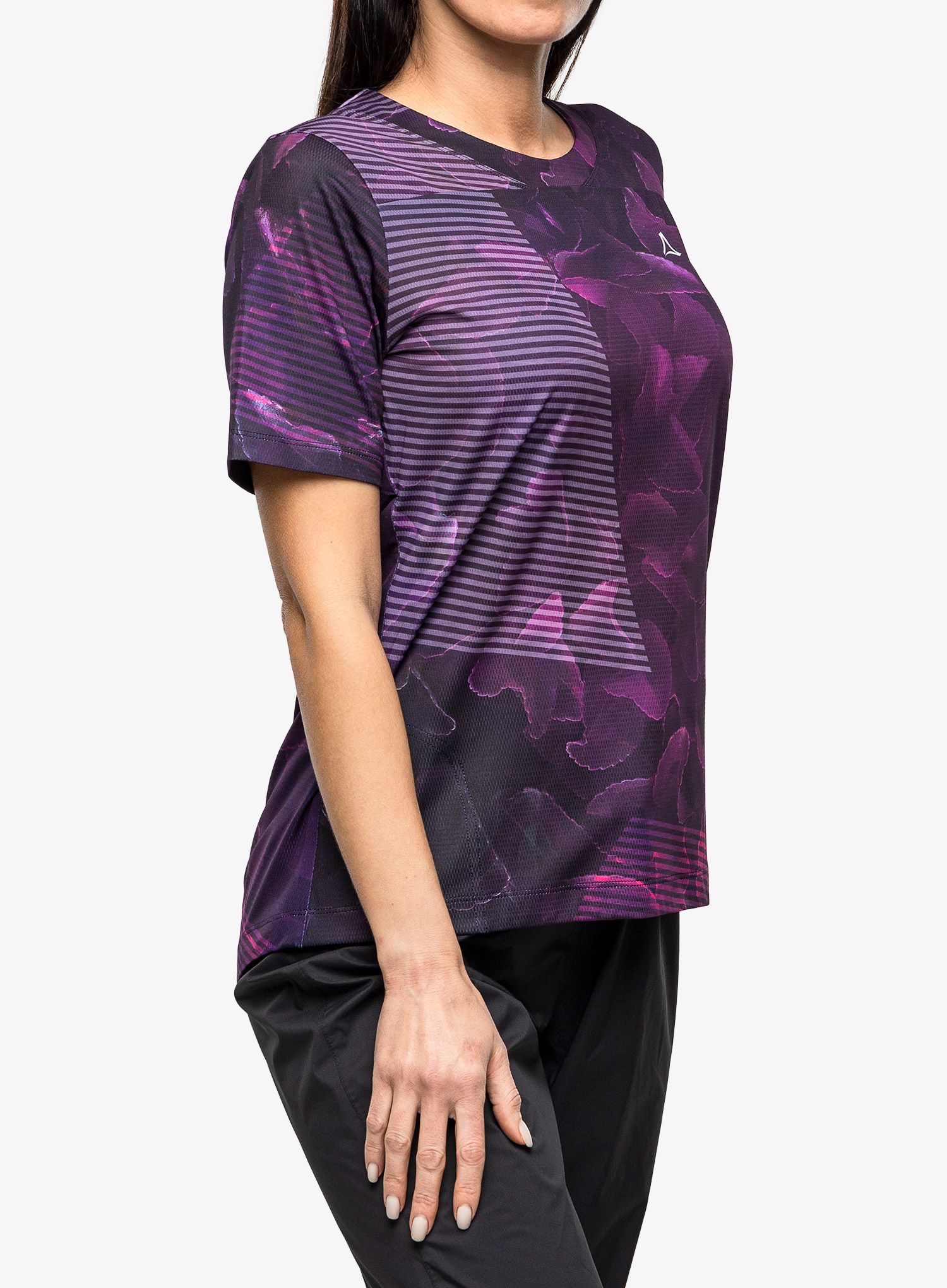 Kolesarska majica ženska Schoffel Shirt Runcatrail - spring lavender