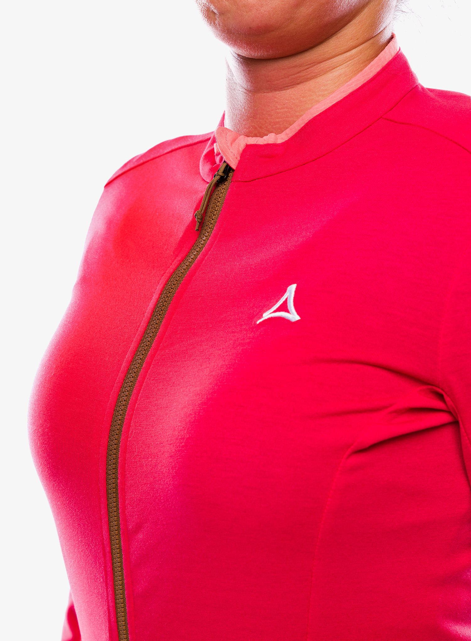 Ženska kolesarska jopa Schoffel Shirt Zeeland LG L - lollipop