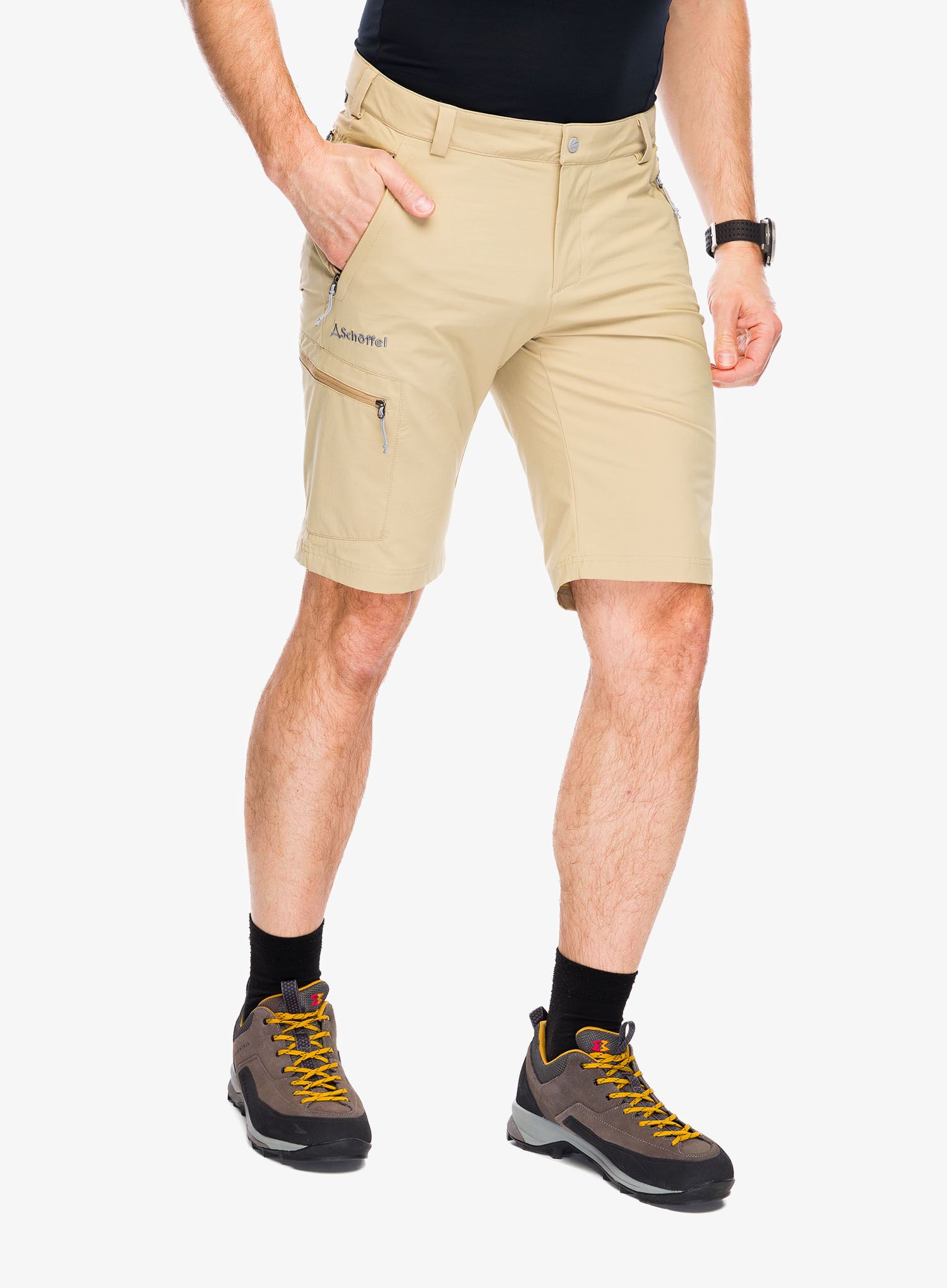 Pohodniške kratke hlače Schoffel Shorts Folkstone - sand drift