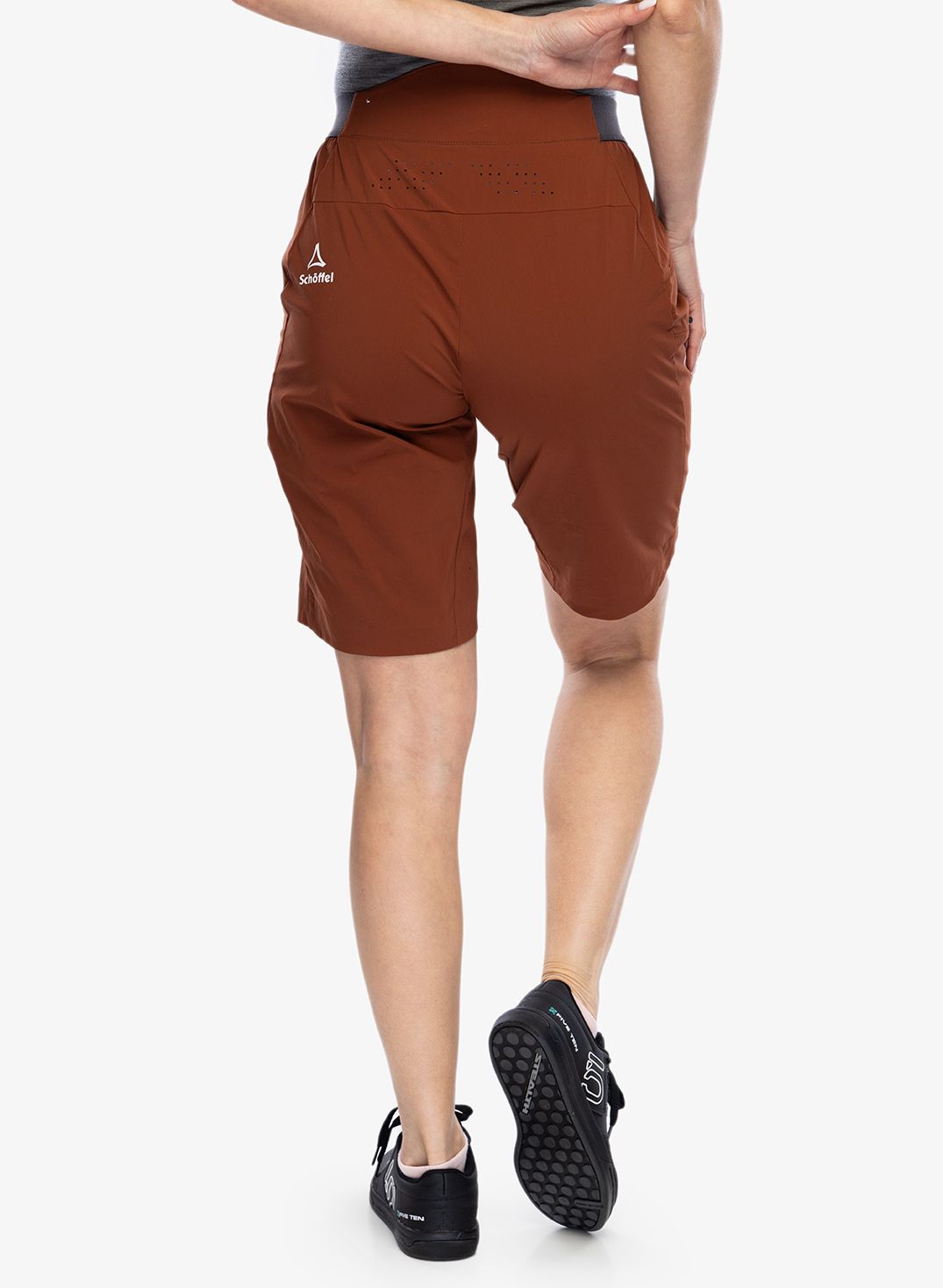 Ženske kolesarske kratke hlače Schoffel Shorts Mellow Trail - marocco
