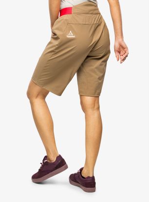 Ženske kolesarske kratke hlače Schoffel Shorts Mellow Trail - soft walnut