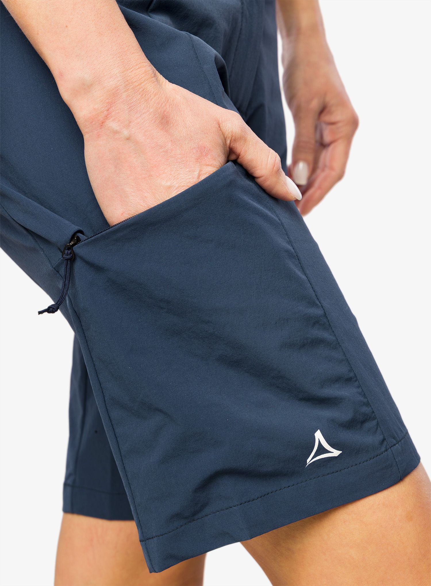 Ženske kolesarske kratke hlače Schoffel Shorts Montosoli - dress blues