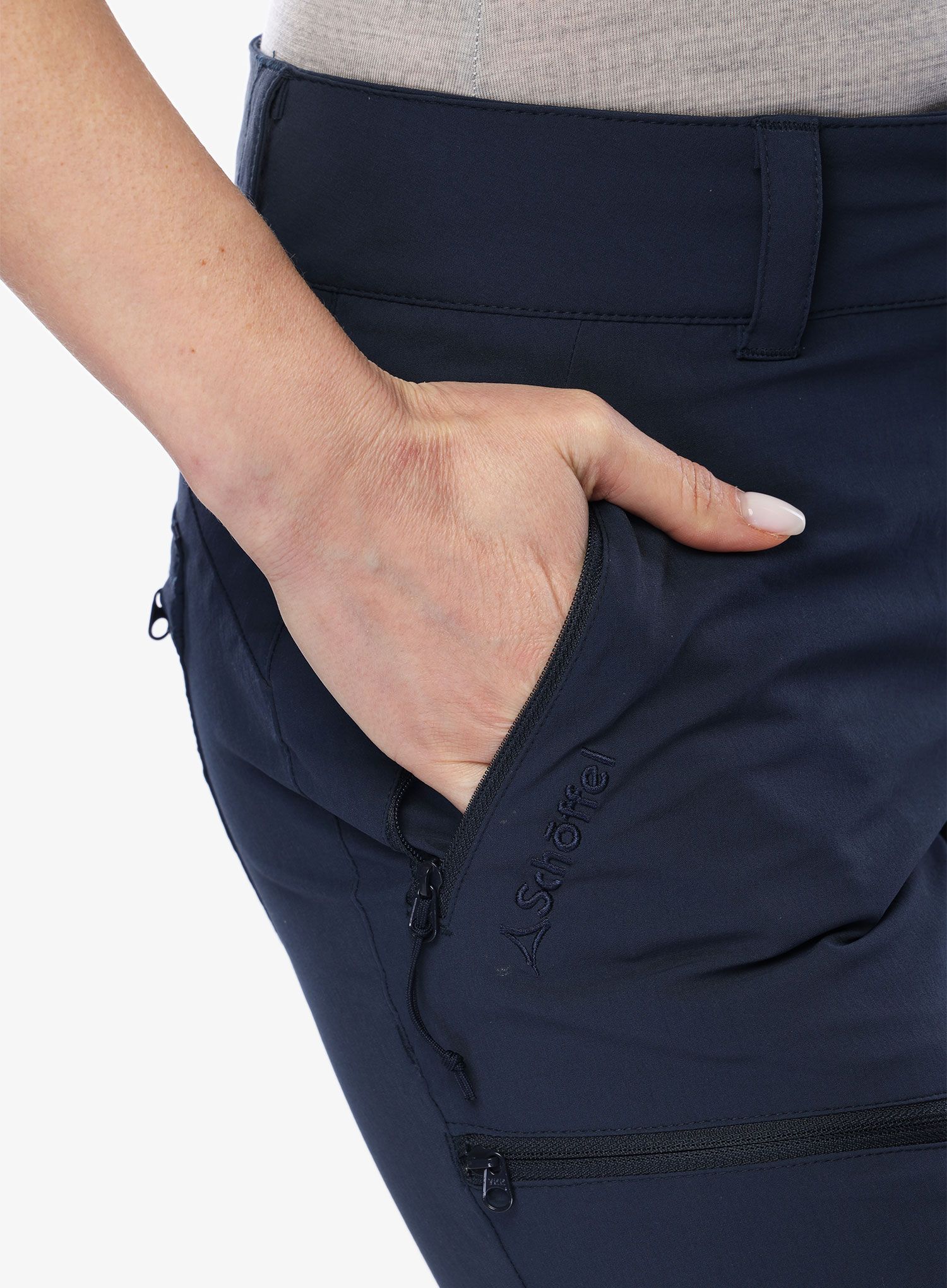 Ženske pohodniške kratke hlače Schoffel Shorts Toblach2 - dress blues