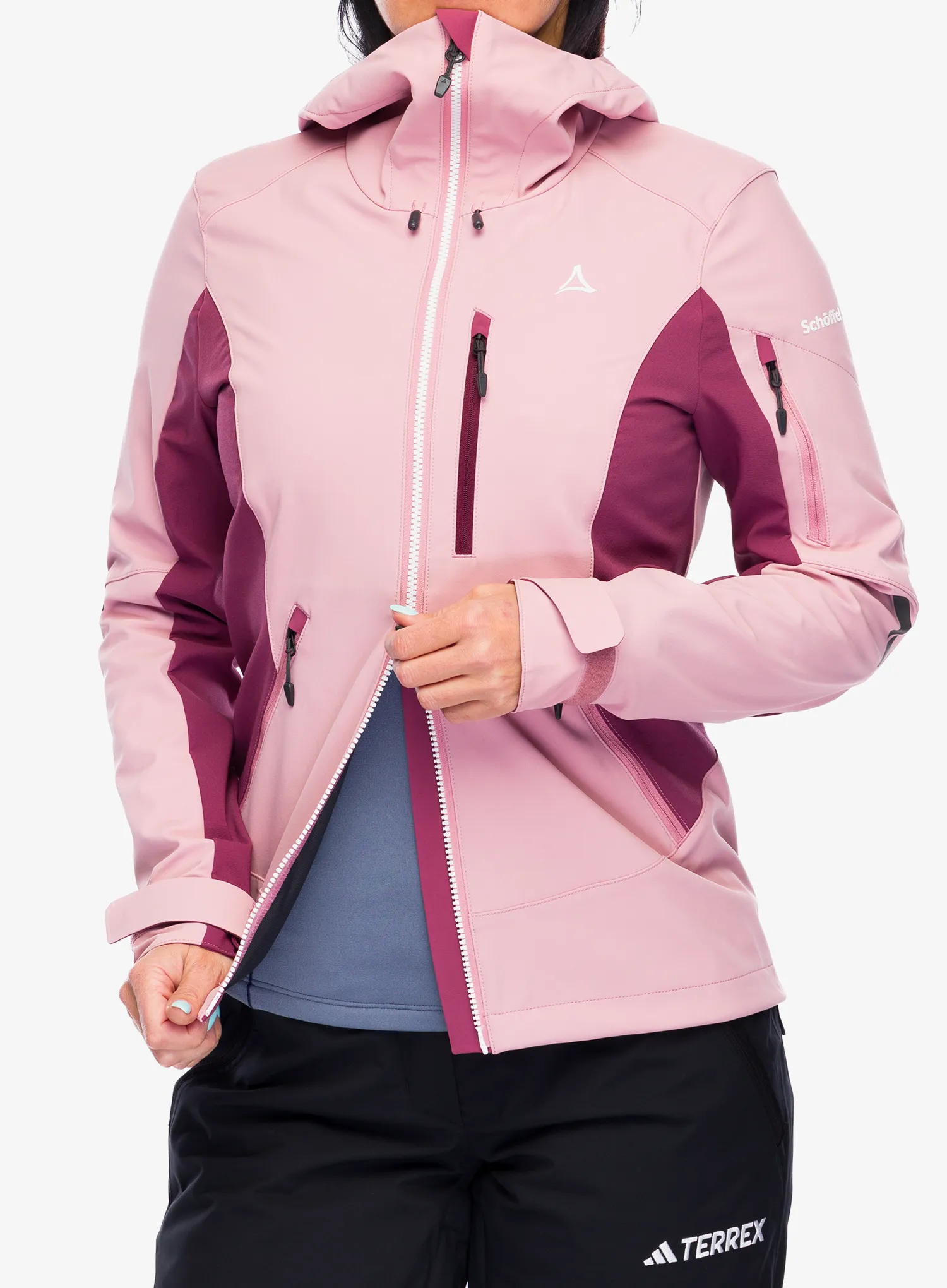 Ženska jakna Schoffel Softshell Jacket Matrei - viola