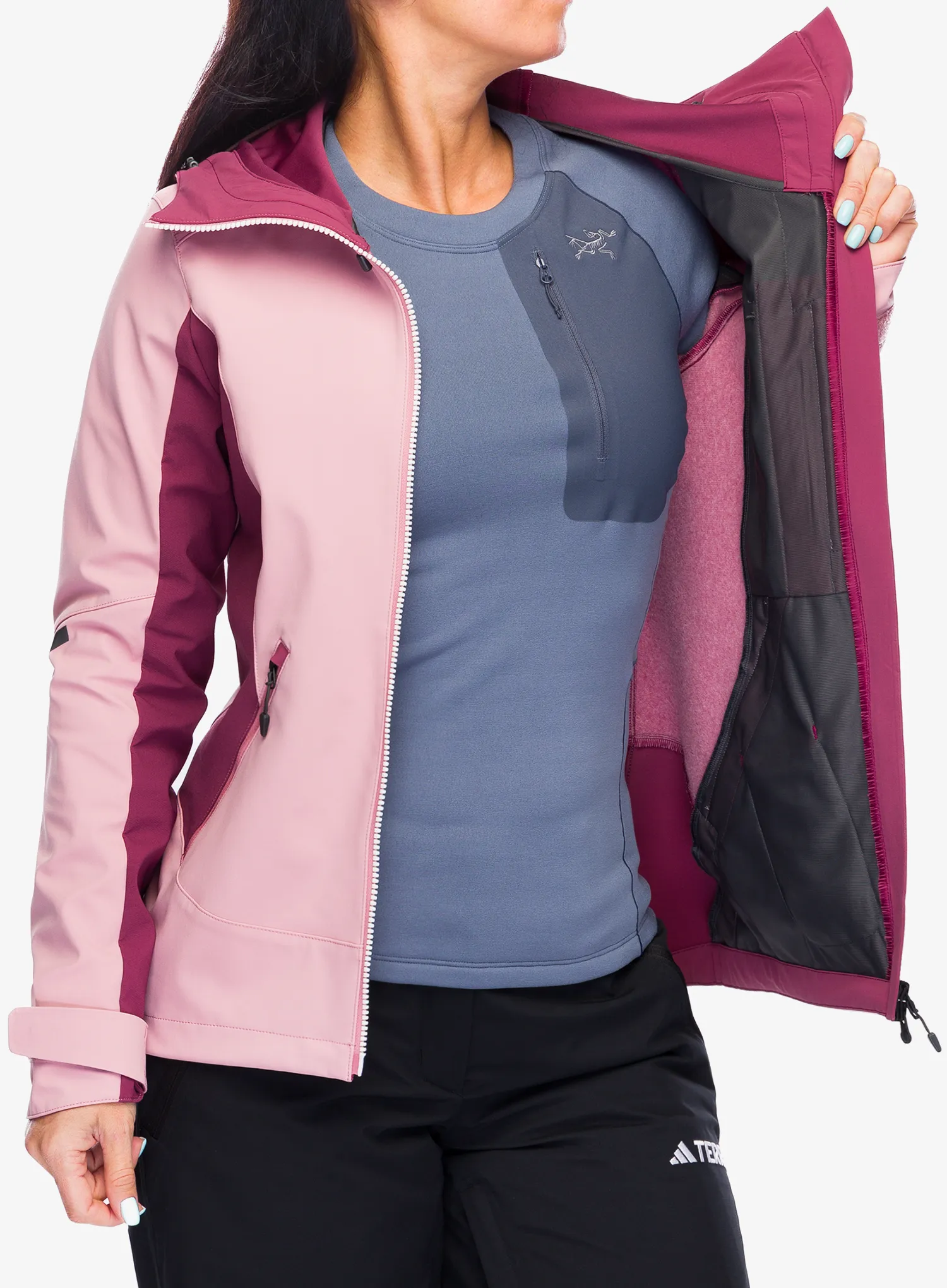 Ženska jakna Schoffel Softshell Jacket Matrei - viola