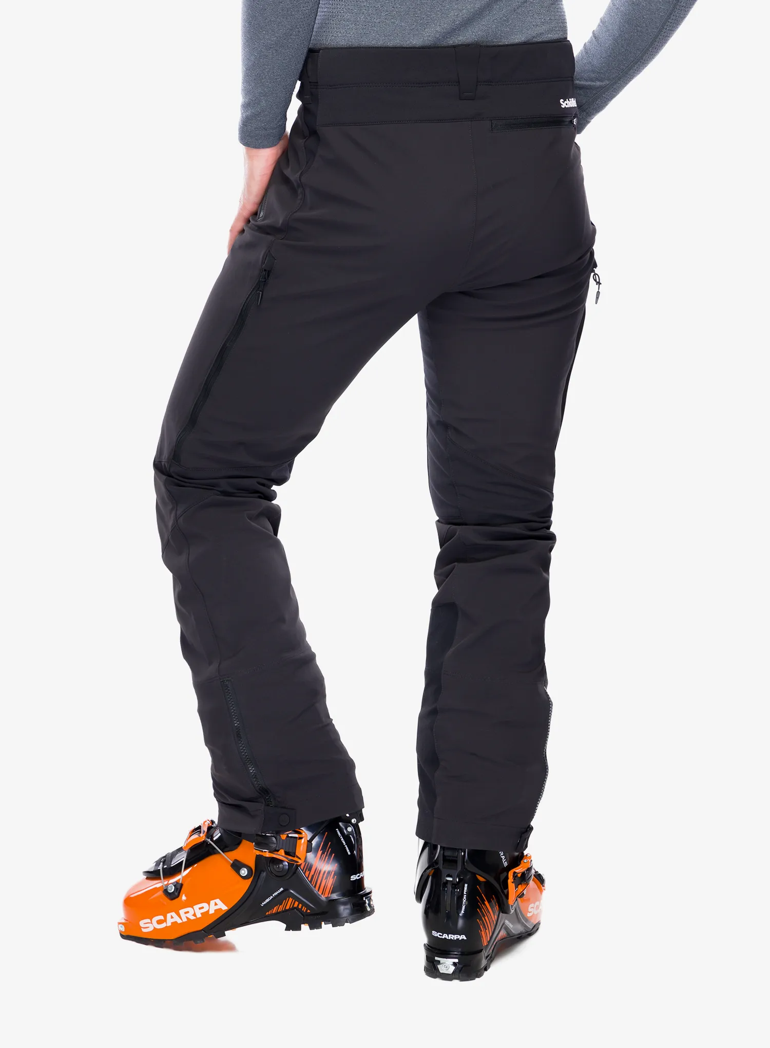 Hlače za turno smučanje Schoffel Softshell Pants Matrei - black