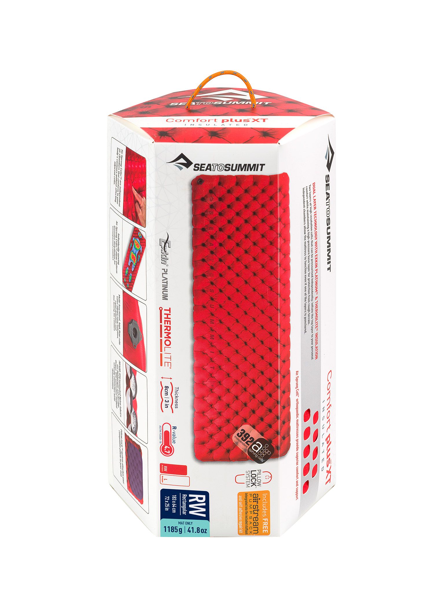 Samonapihljiva blazina Sea To Summit Comfort Plus XT ASC Insulated Mat Rectangular Regular Wide