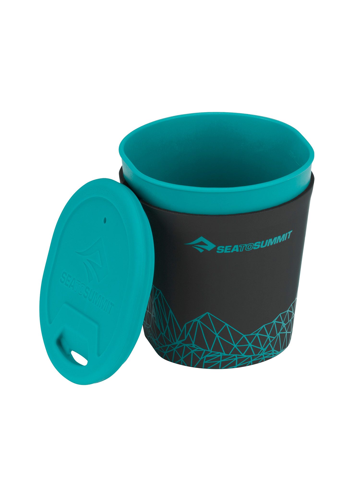 Komplet posode Sea To Summit DeltaLight Camp Set 2.2 (2 mugs, 2 Bowls) - blue