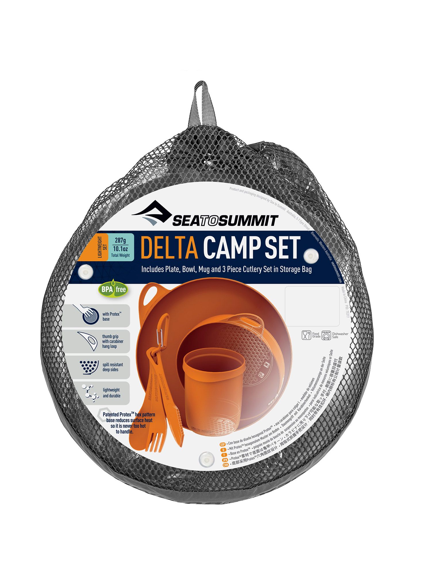 Komplet posode Sea To Summit Delta Camp Set - grey