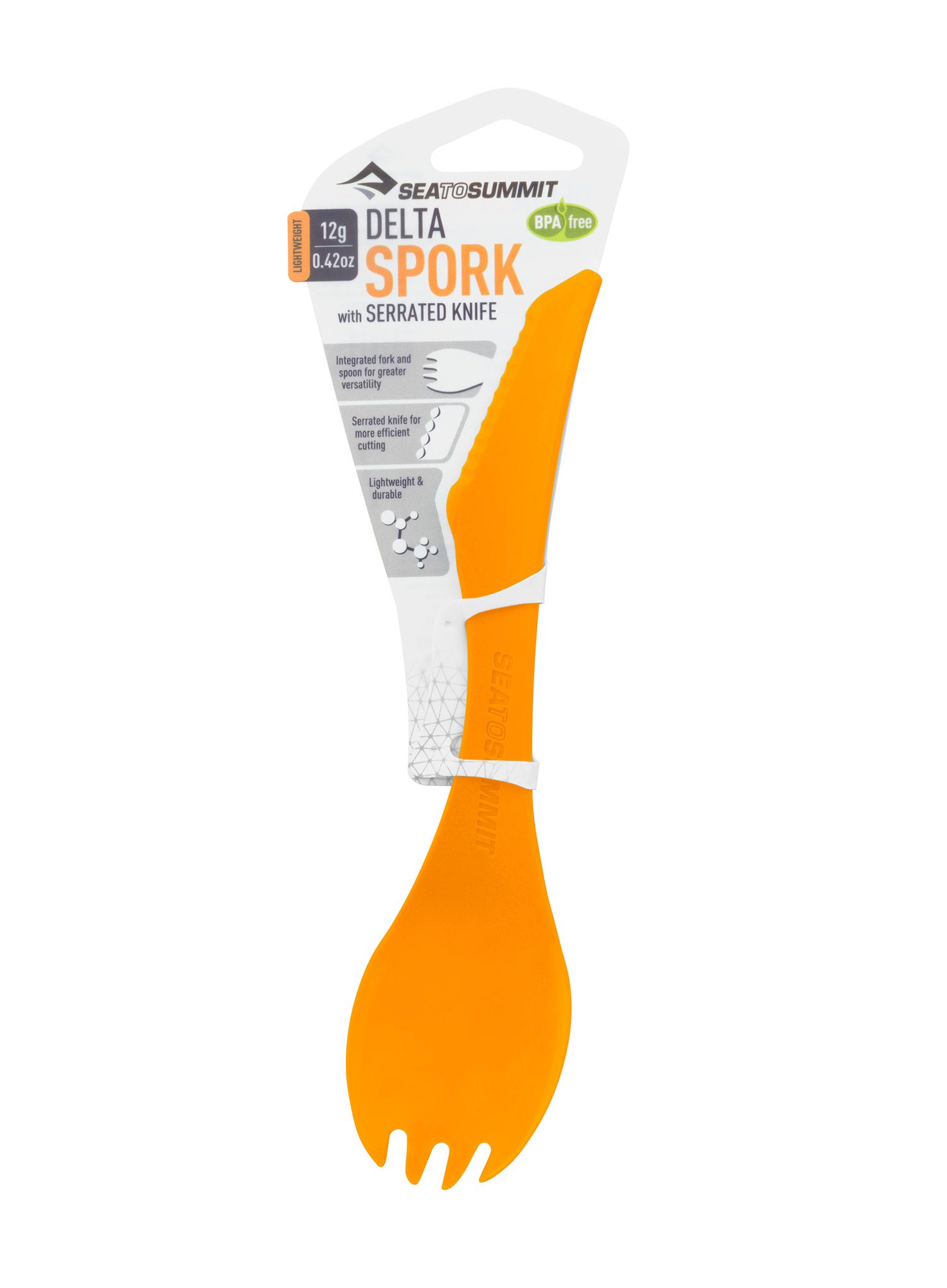 Žvilica Sea To Summit Delta Spork - orange