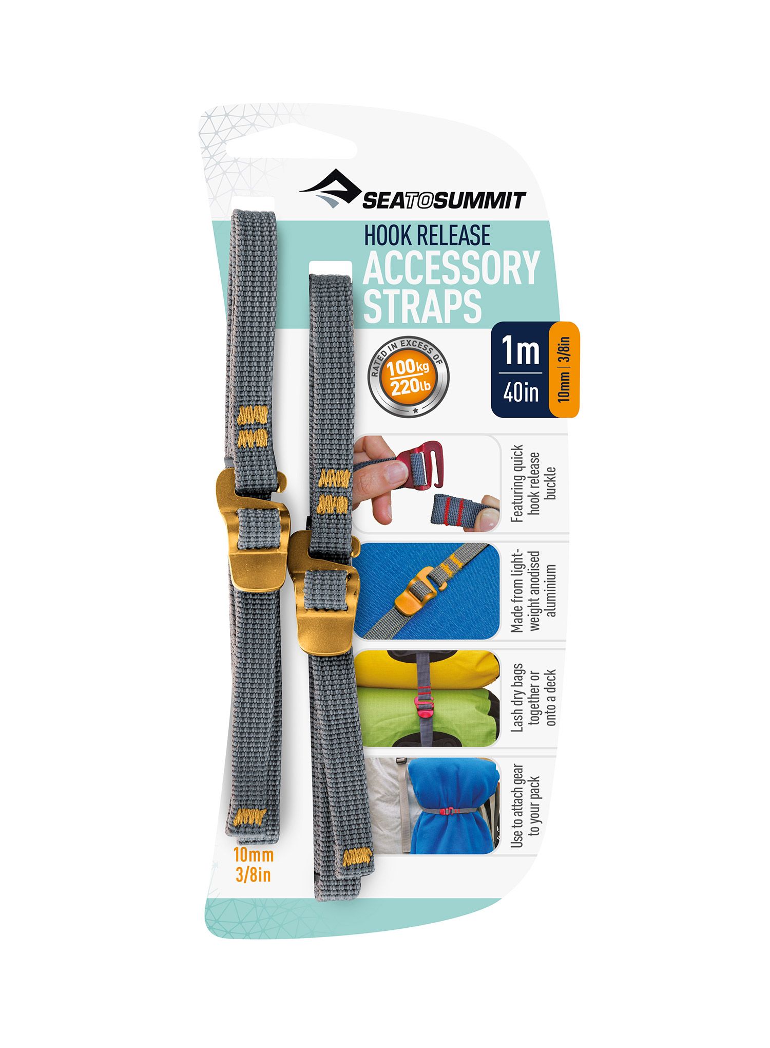 Vezice Sea To Summit Hook Release Accessory Strap 10 mm Webbing - 1.0m