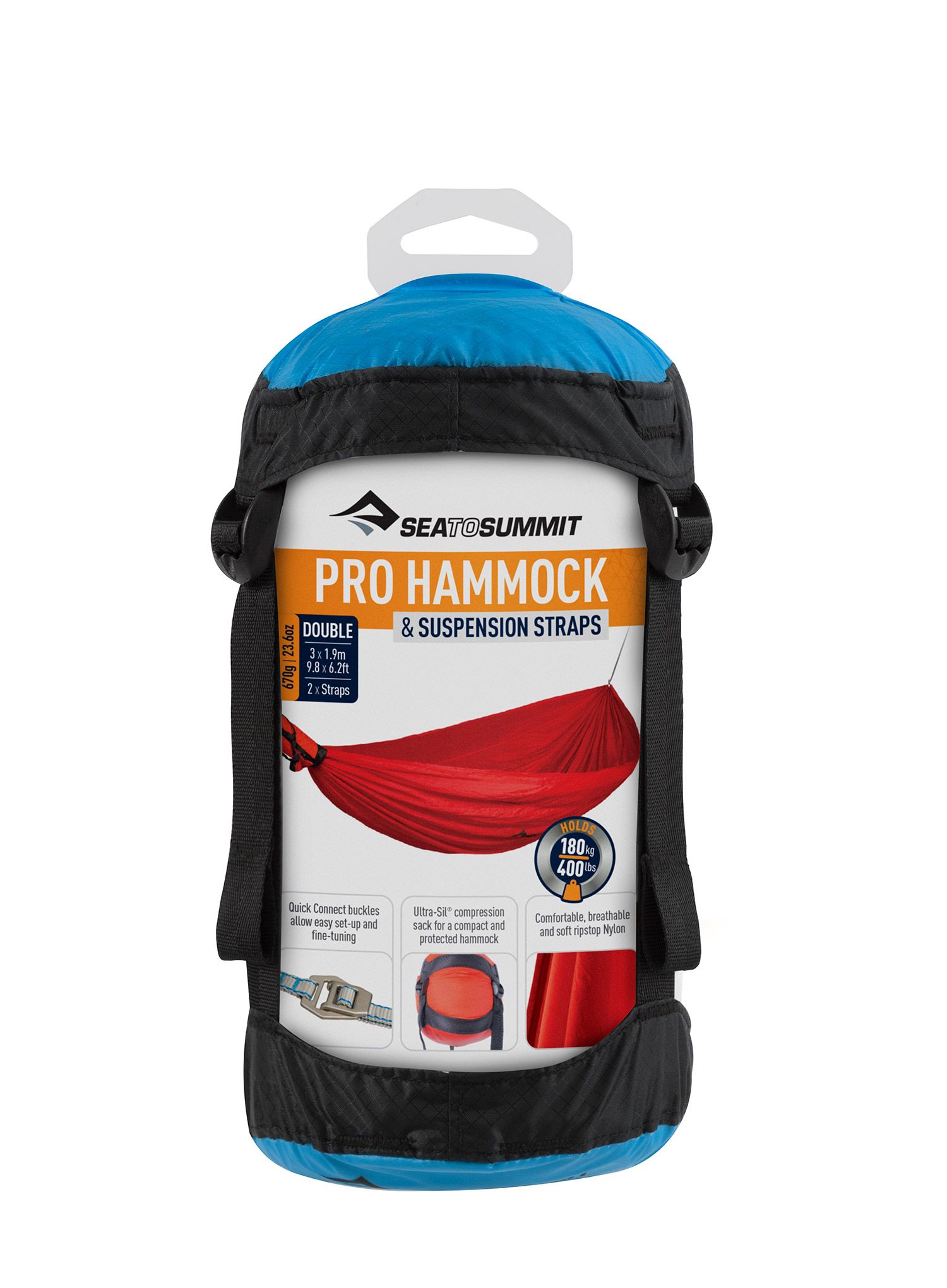 Viseča mreža za dve osebi Sea To Summit Pro Hammock Set Double  - blue