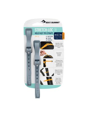 Vezice Sea To Summit Stretch-Loc 18 - 12 mm x 450 mm 2 Pack - grey