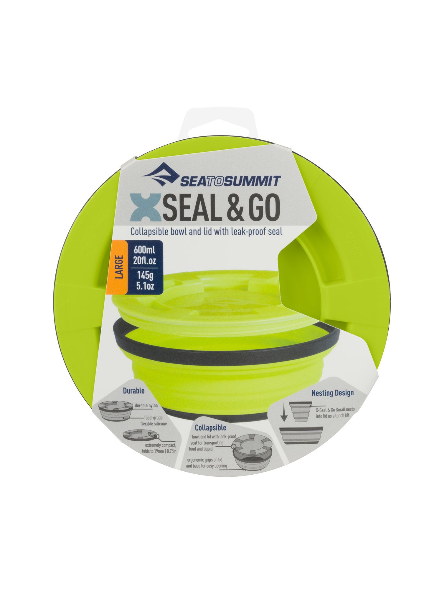 Posoda za hrano Sea To Summit X-Seal & Go Large - lime