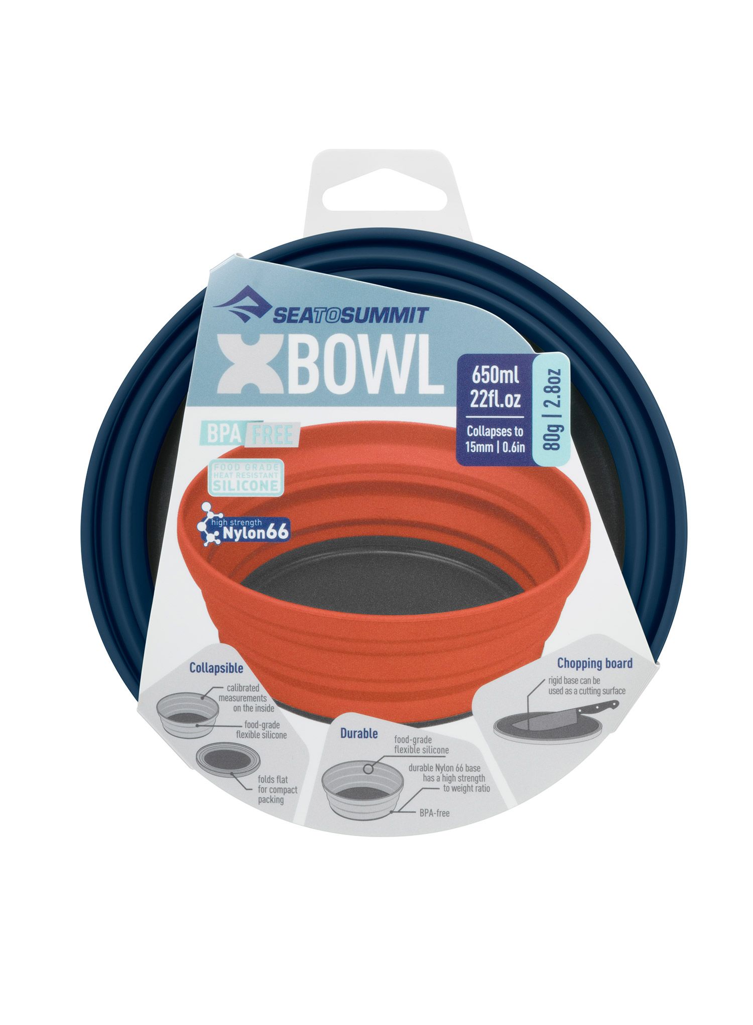 Pohodniška skleda Sea To Summit X-Series X-Bowl - navy blue