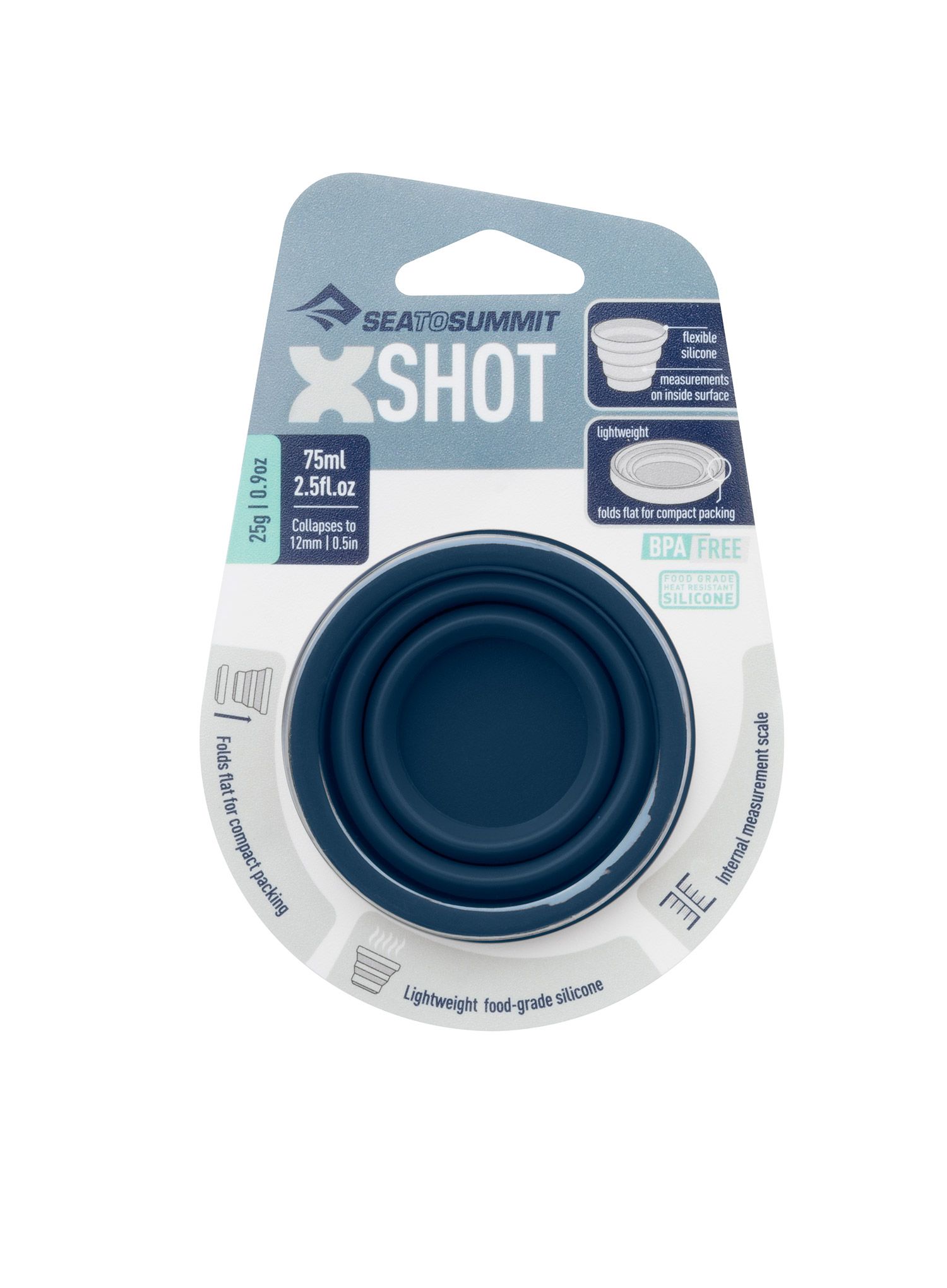 Lonček Sea To Summit X-Shot 75 ml - navy blue