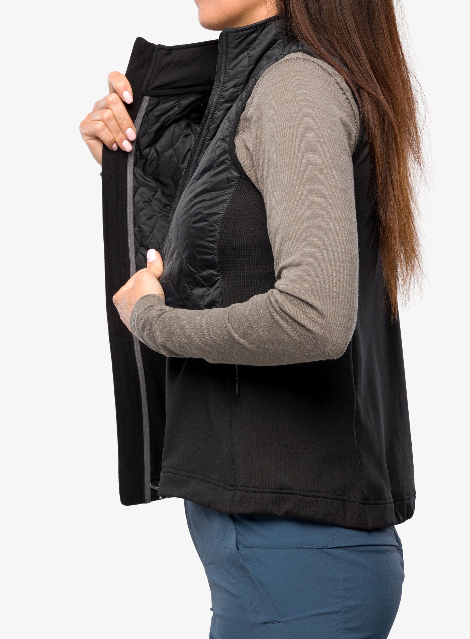 Ženski brezrokavnik Sensor Infinity Zero Vest - black