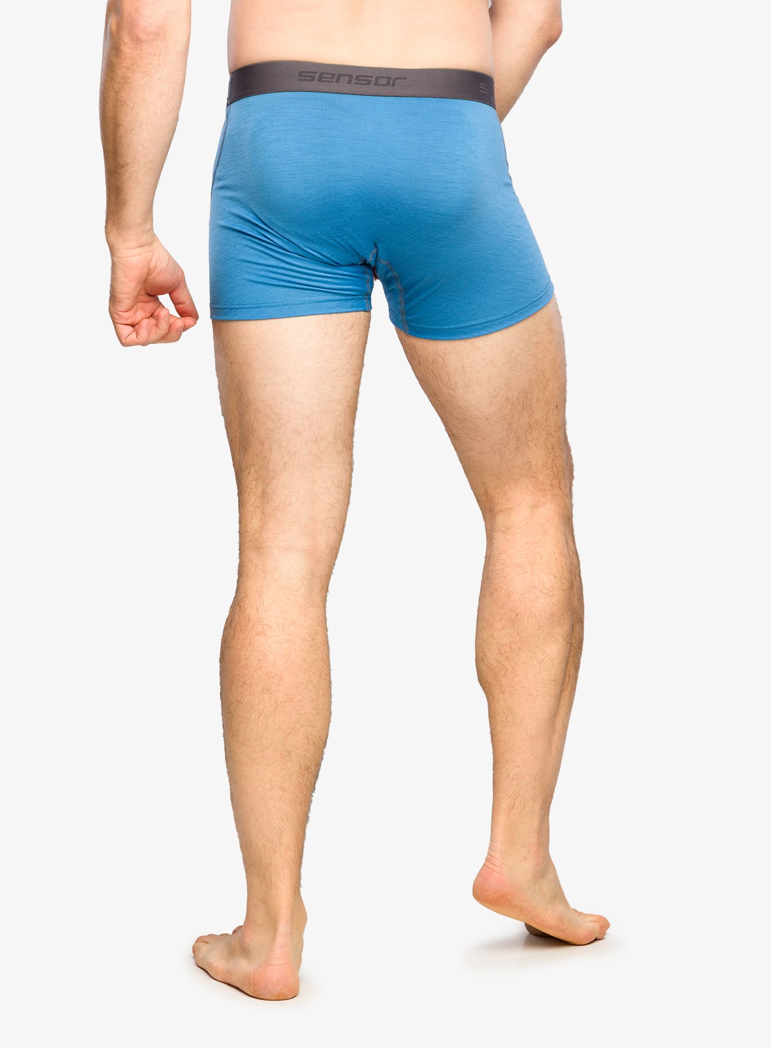 Boksarice Sensor Merino Active 3Pack - black/blue/dark blue