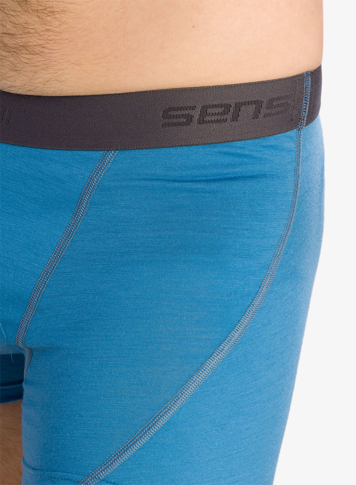 Boksarice Sensor Merino Active 3Pack - black/blue/dark blue