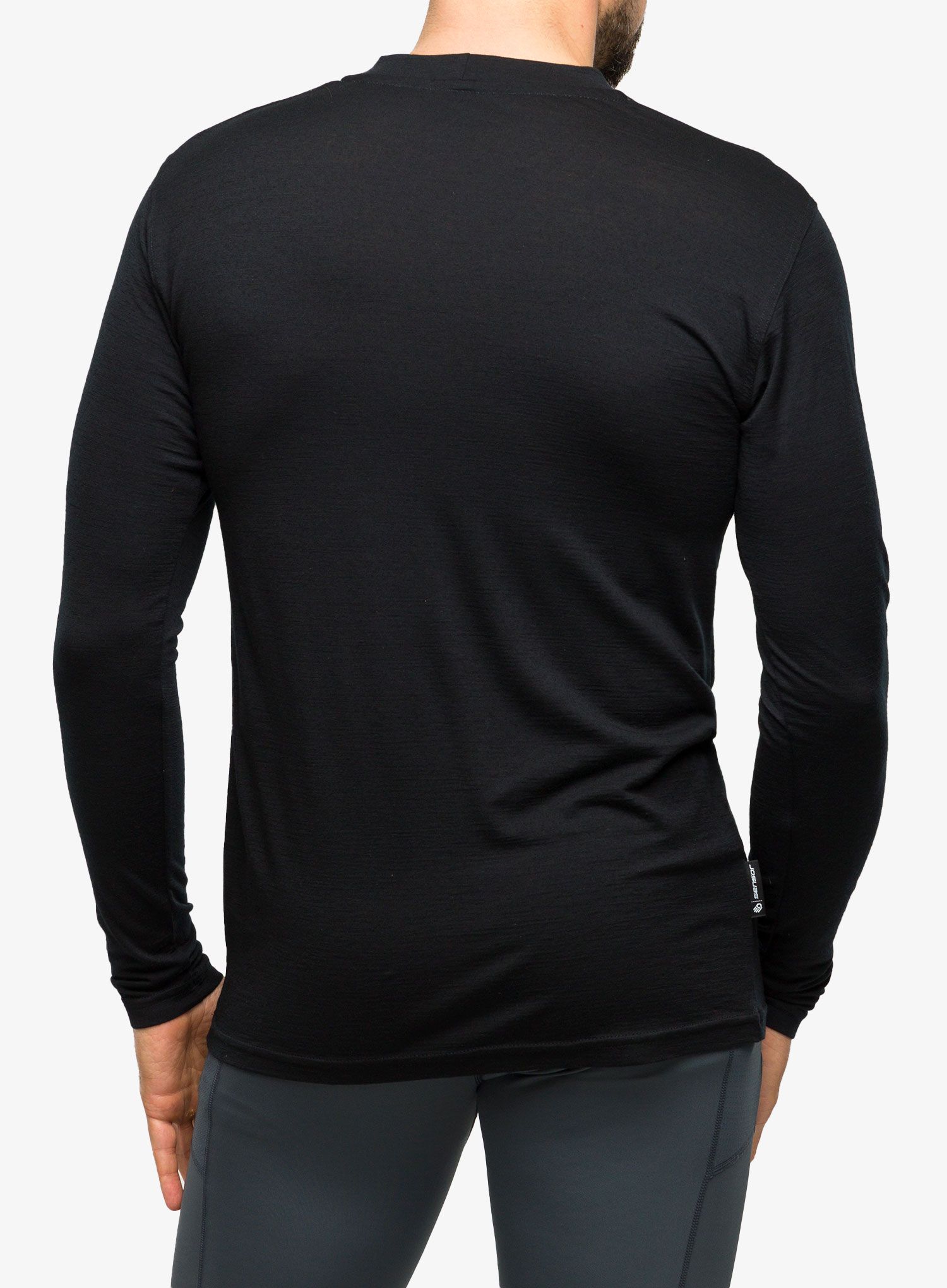 Jopica Sensor Merino Active PT Tee L/S - black mountains