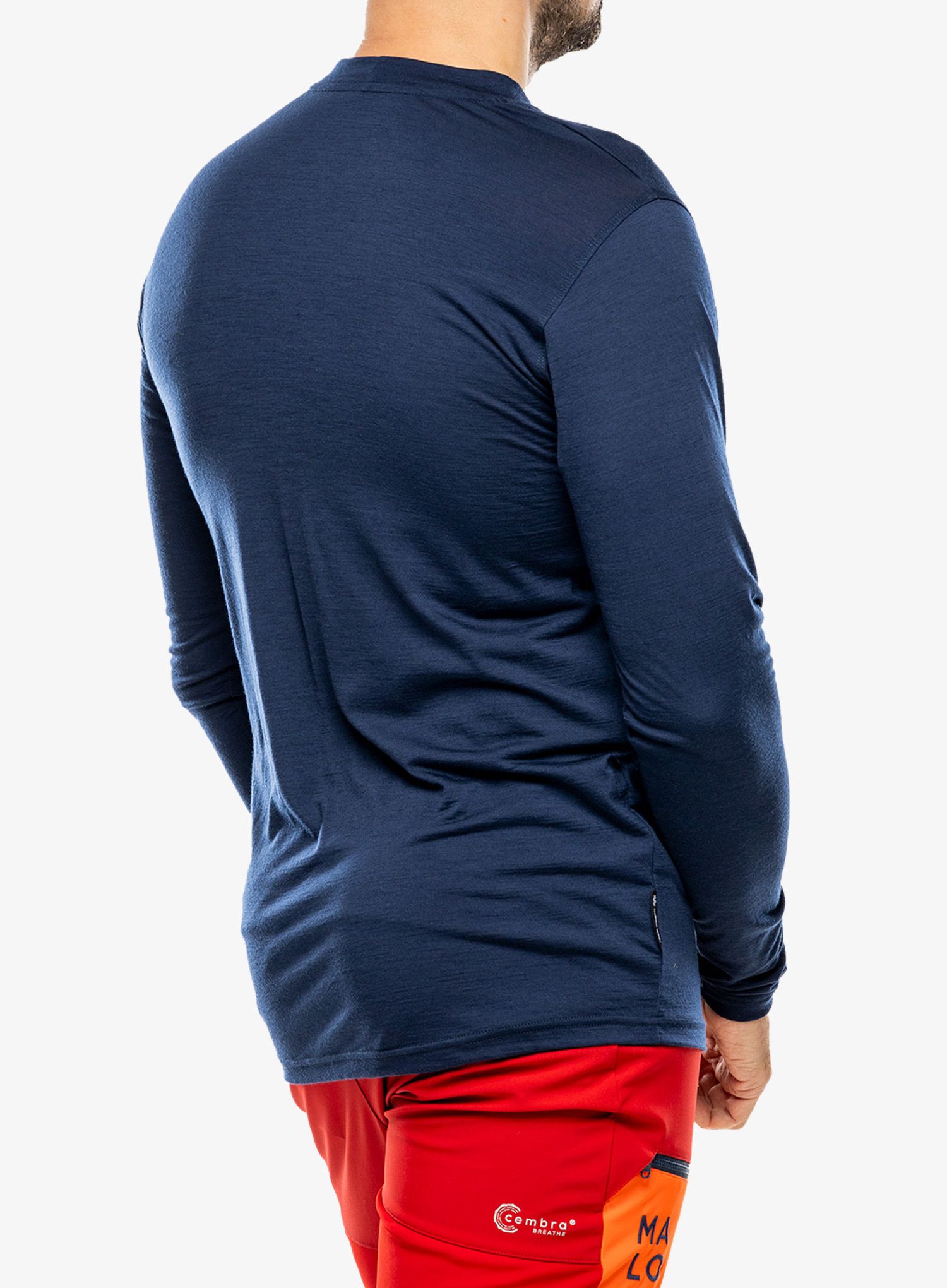 Termo flis jopa Sensor Merino Active PT Tee L/S - deep blue moun