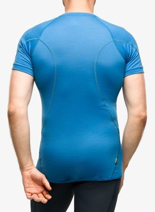 Moška majica Sensor Merino Active Tee S/S - blue