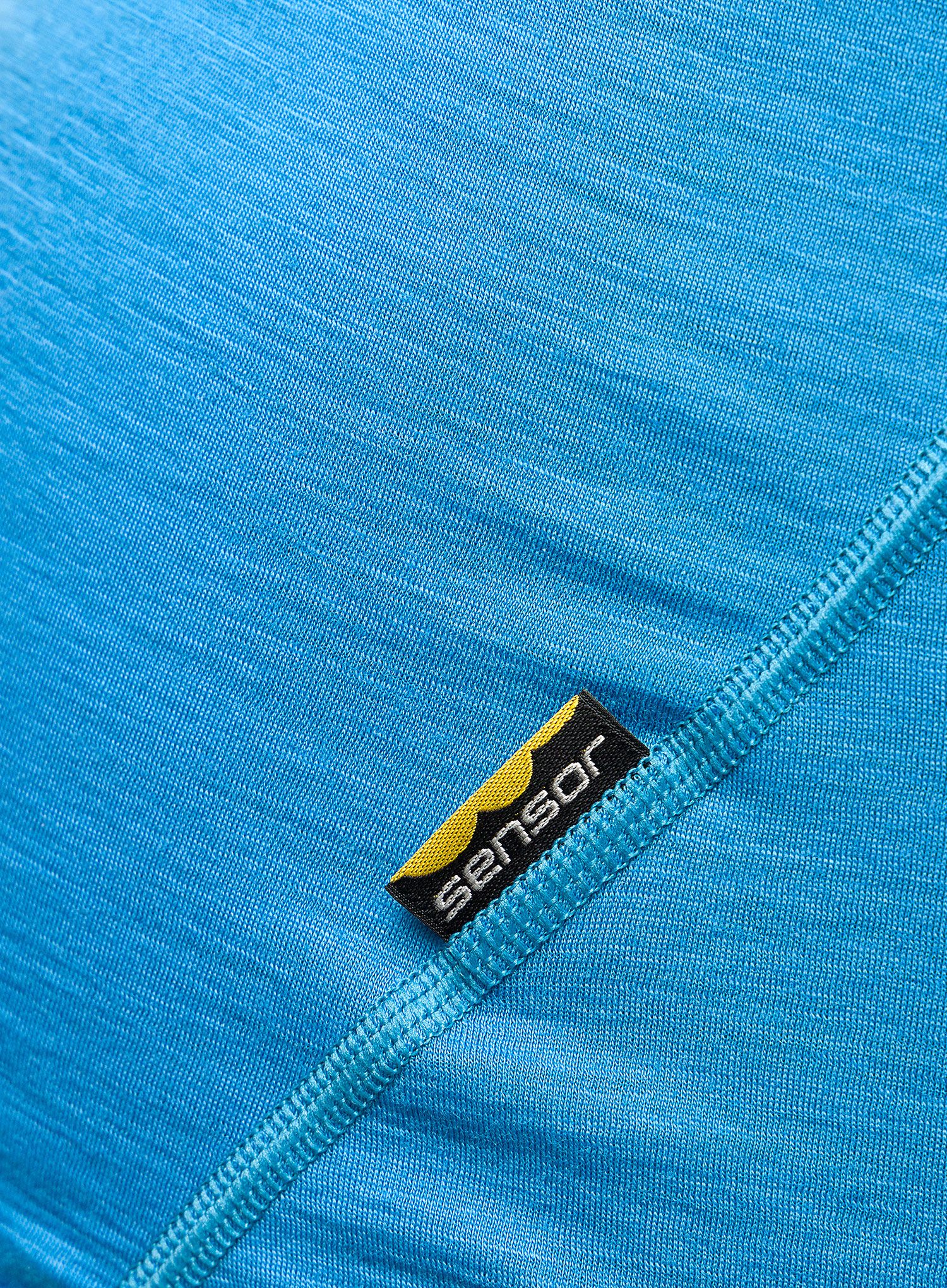 Moška majica Sensor Merino Active Tee S/S - blue