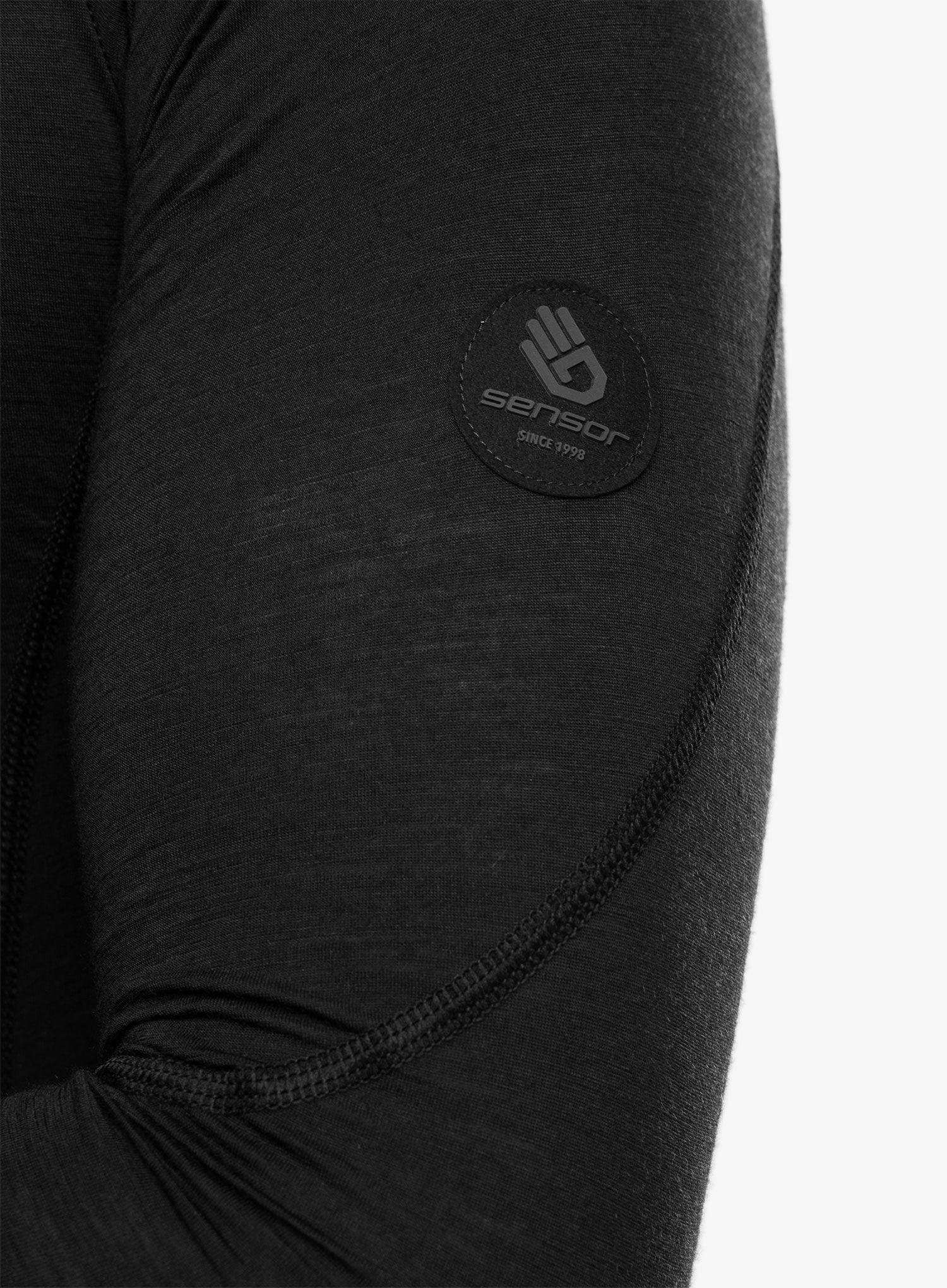 Termo flis jopa Sensor Merino Air Tee LS - black