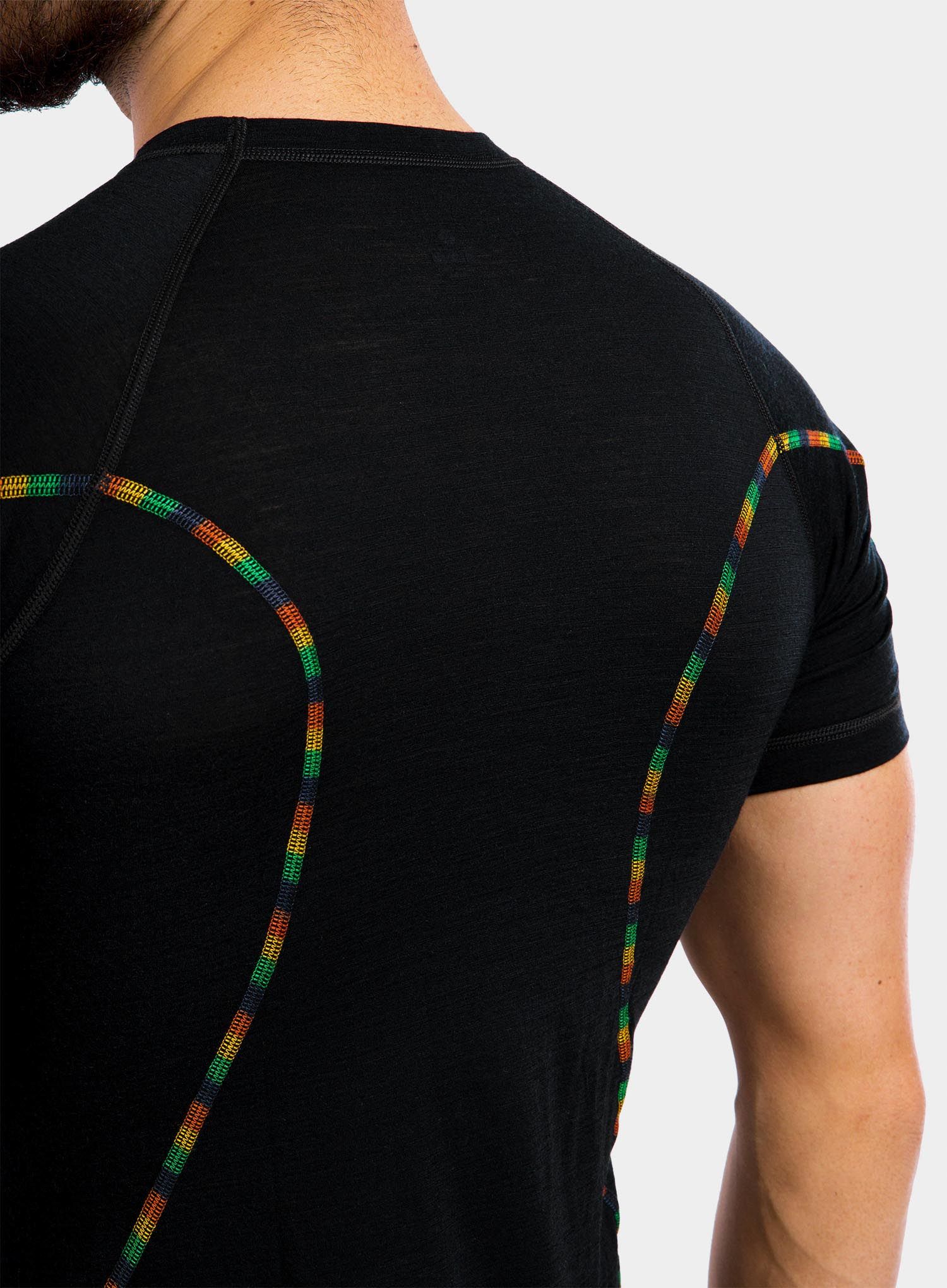 Termo majica Sensor Merino Air Tee S/S - black