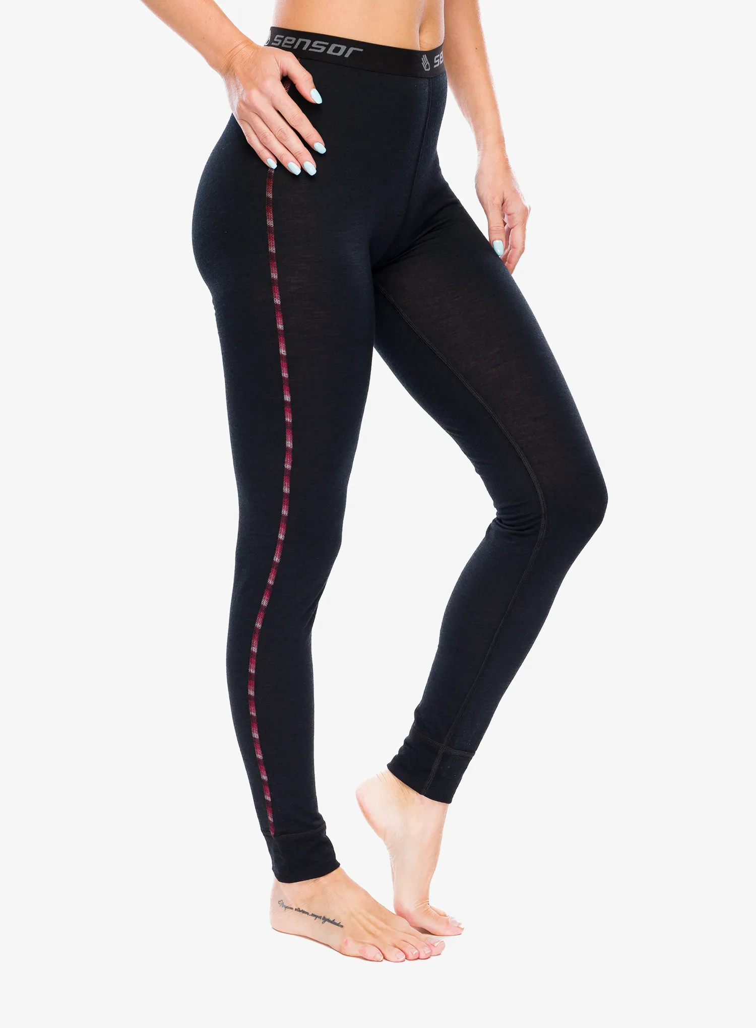 Ženske termo pajkice Sensor Merino Air Underpants - black